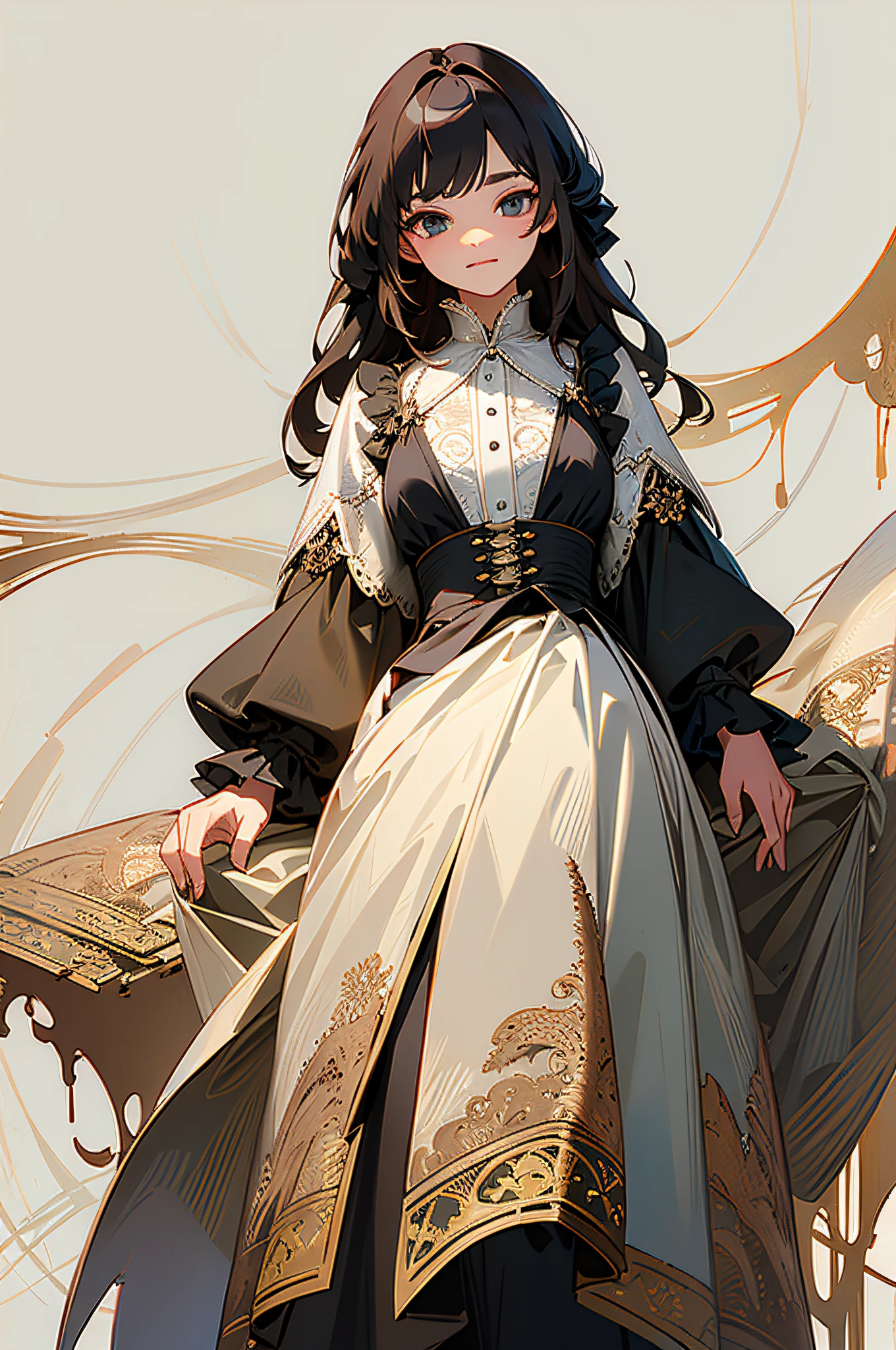 (Masterpiece, highest quality, highest quality, illustration, intricate detail)