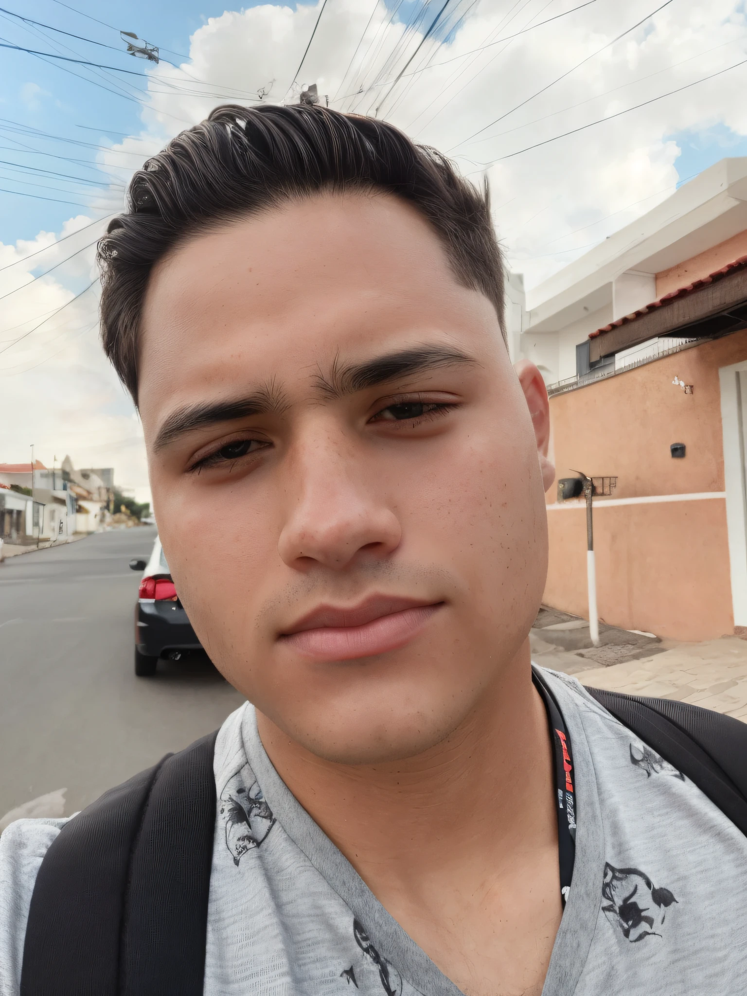 I want everything in Portuguese, to create half of an infigen face and half black