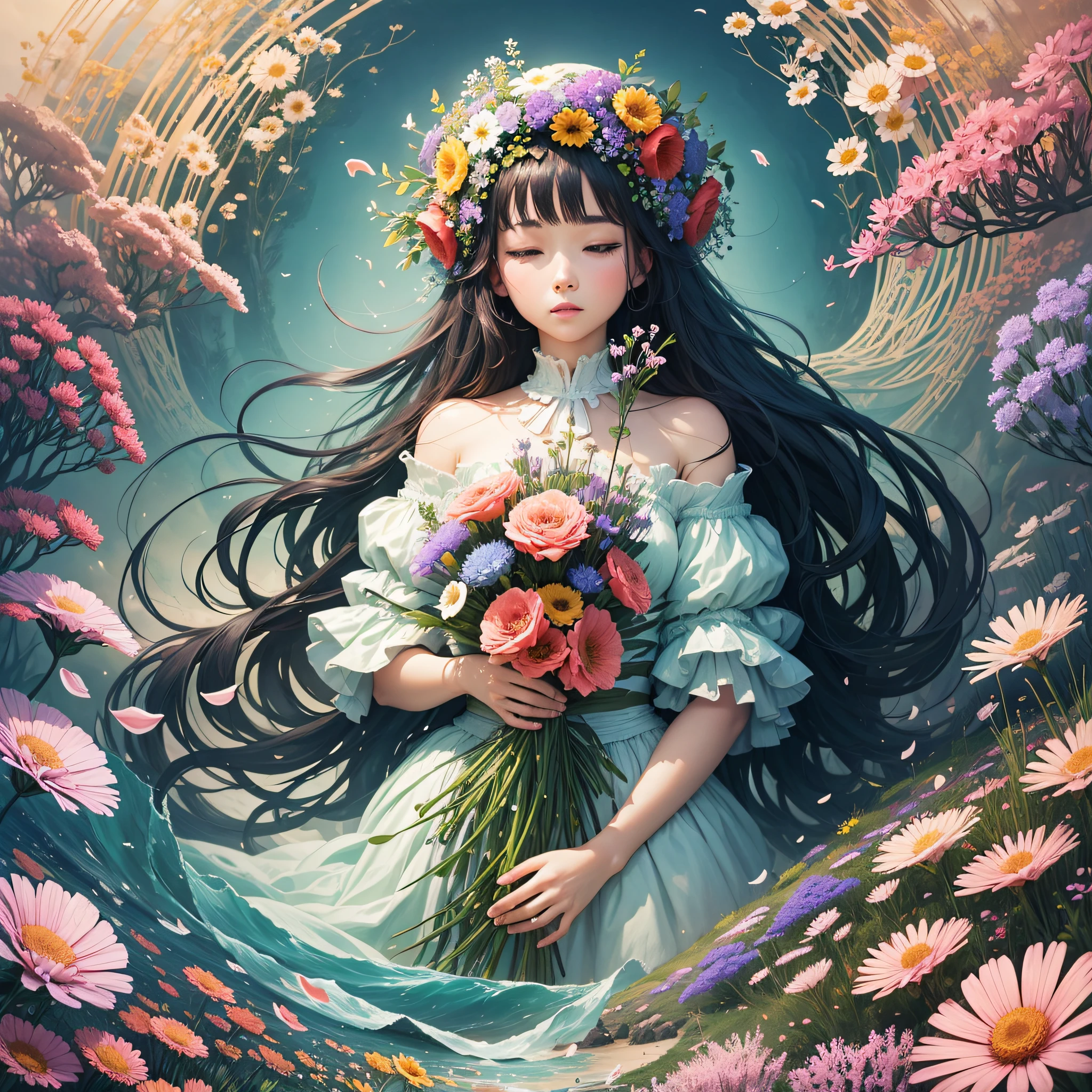 A magnificent sea of flowers --auto --s2