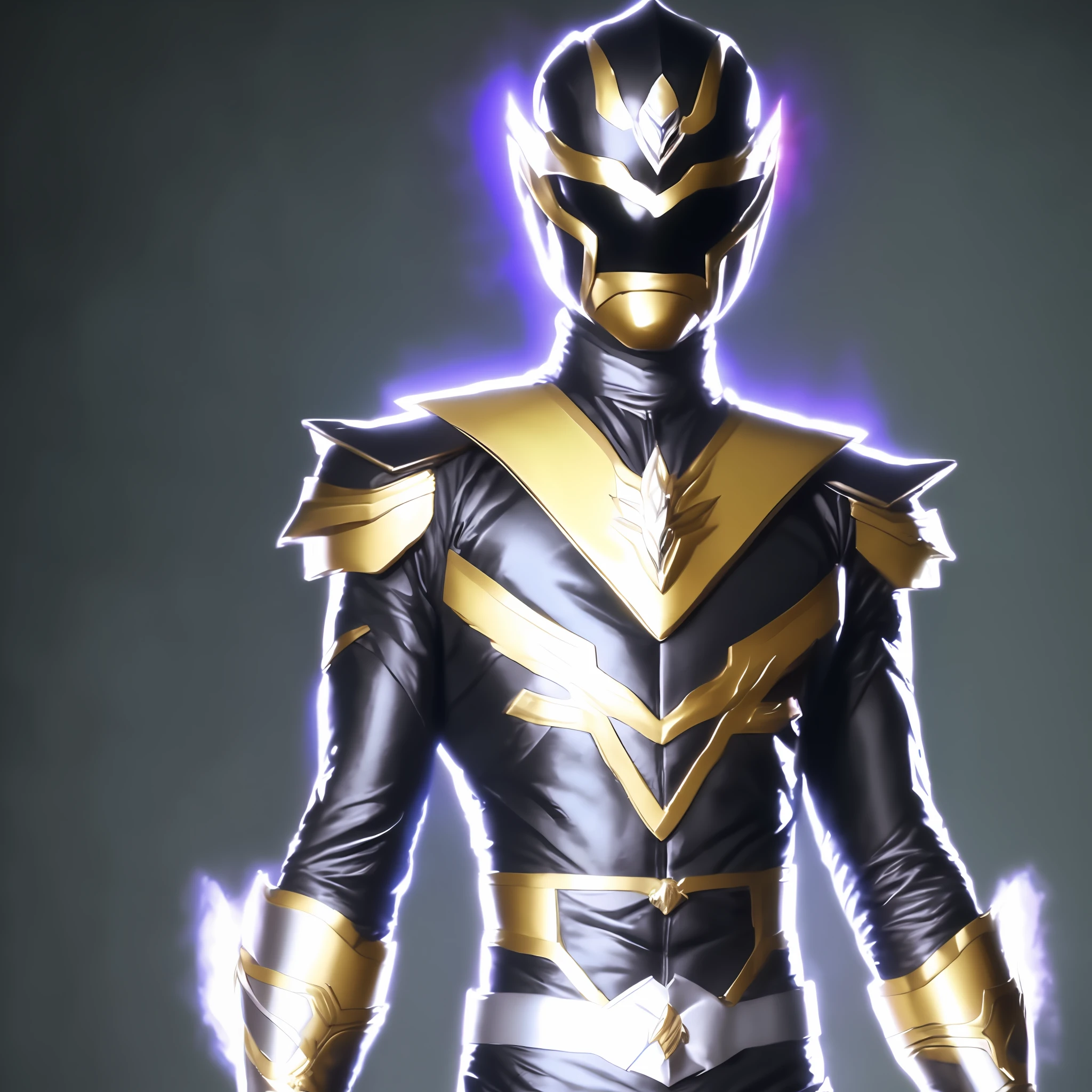 photo, full body,Power Ranger black (superranger:1)