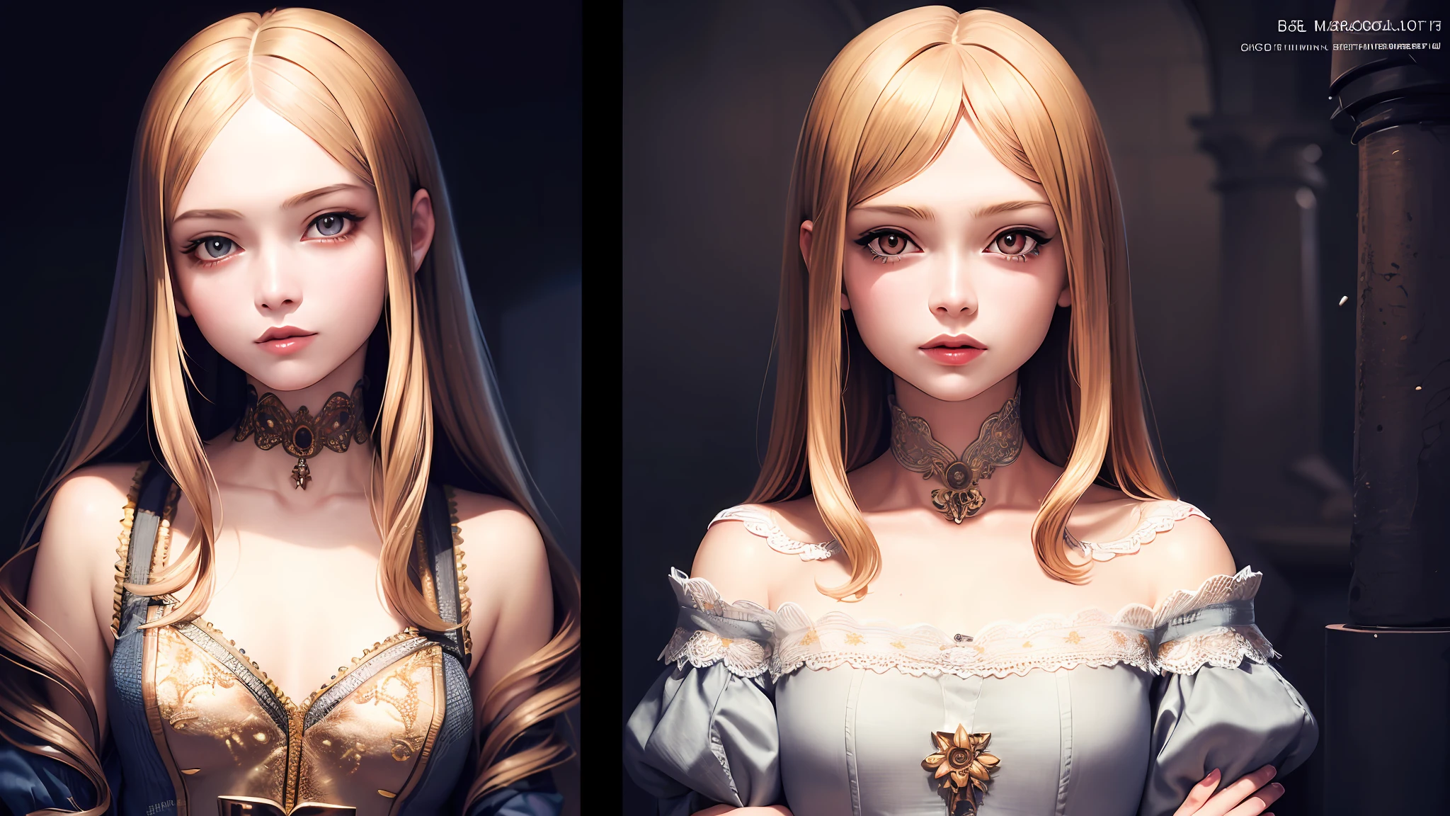 (masterpiece),(best quality:1.0), (ultra highres:1.0), detailed illustration, portrait, detailed, girls, detailed beautiful skin, face focus,dim light,grim theme,small waist