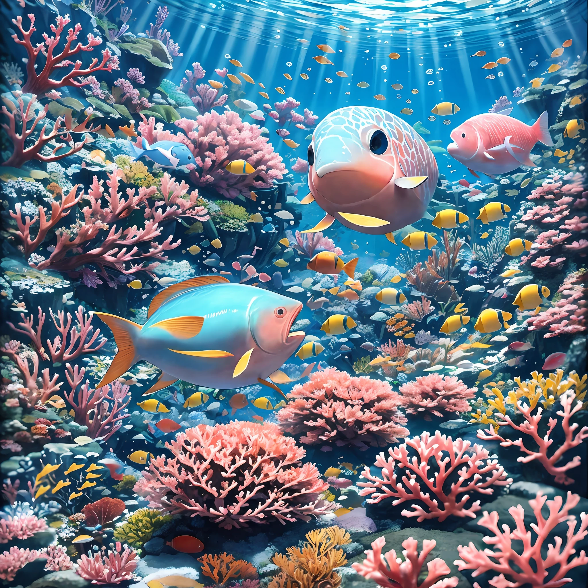 Underwater world, corals, tropical fish --auto --s2