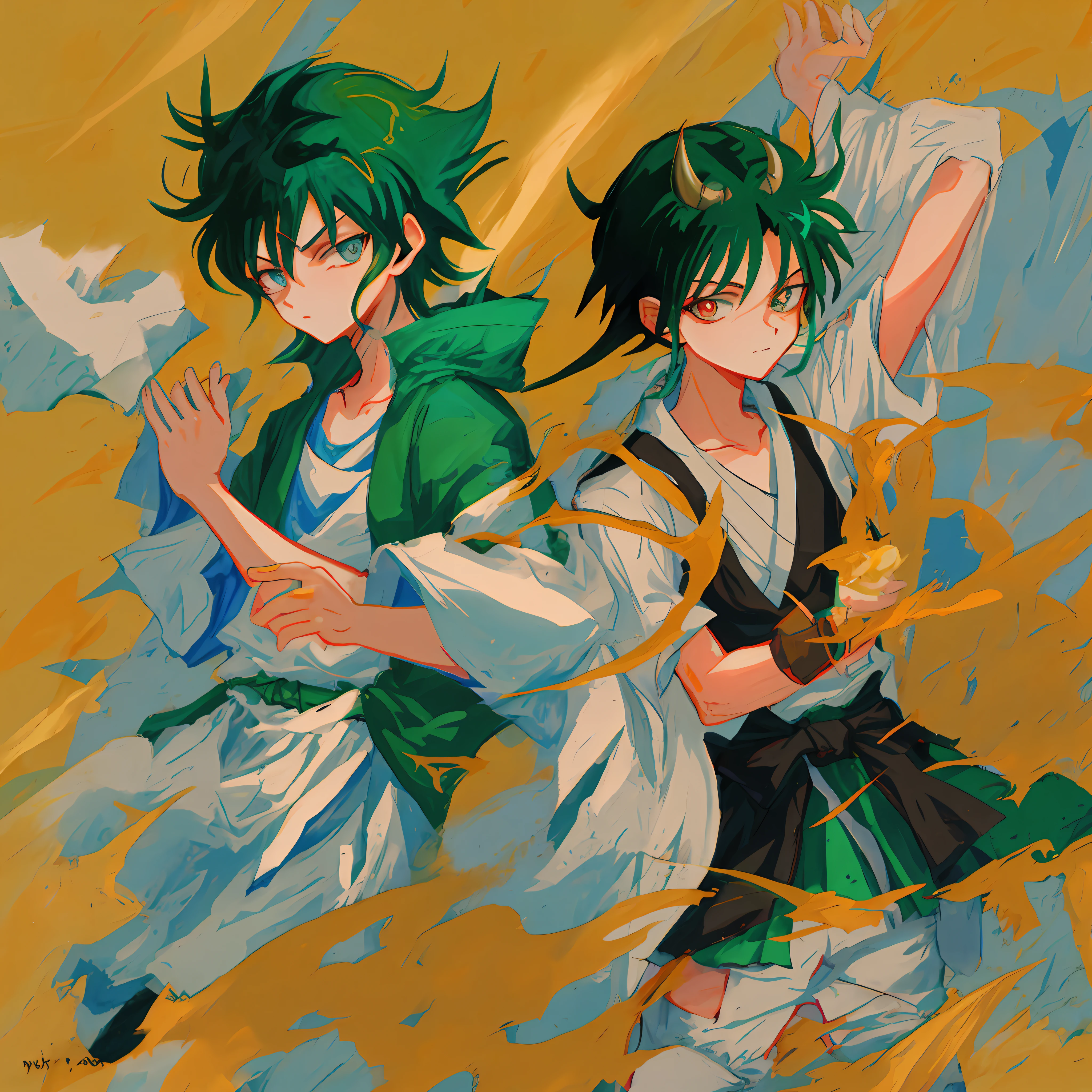 Demon Slayer Hiei Yuyu Hakusho