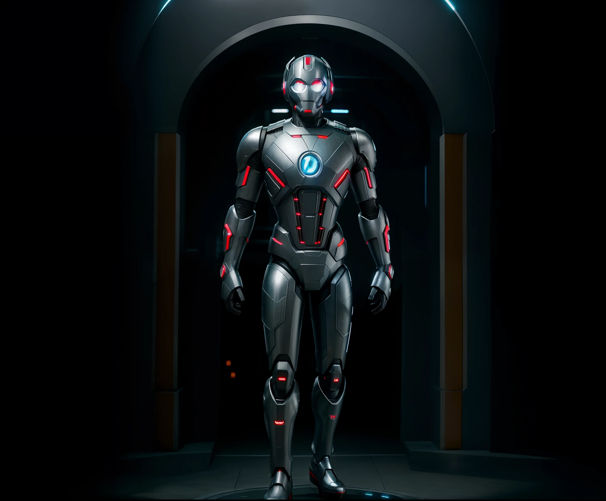 A minion Ultron suit