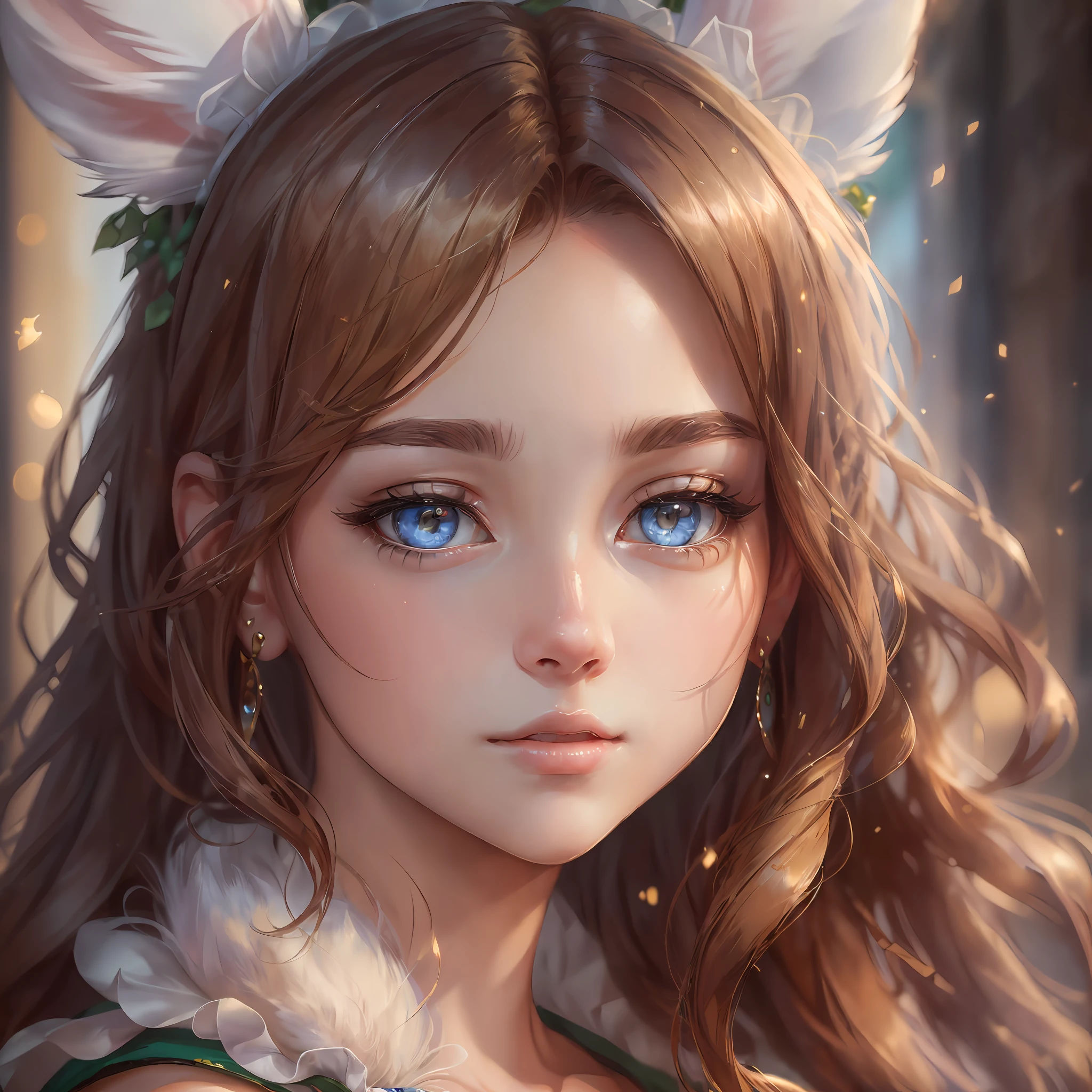 ((top quality, 8k, masterpiece: 1.3)), crisp focus: 1.2, beautiful woman in perfect style: 1.2, ((layer cut, huge: 1.2)), (bunny girl: 1.1), (street: 1.2), highly detailed face and skin texture, detailed eyes, double eyelids --auto --s2