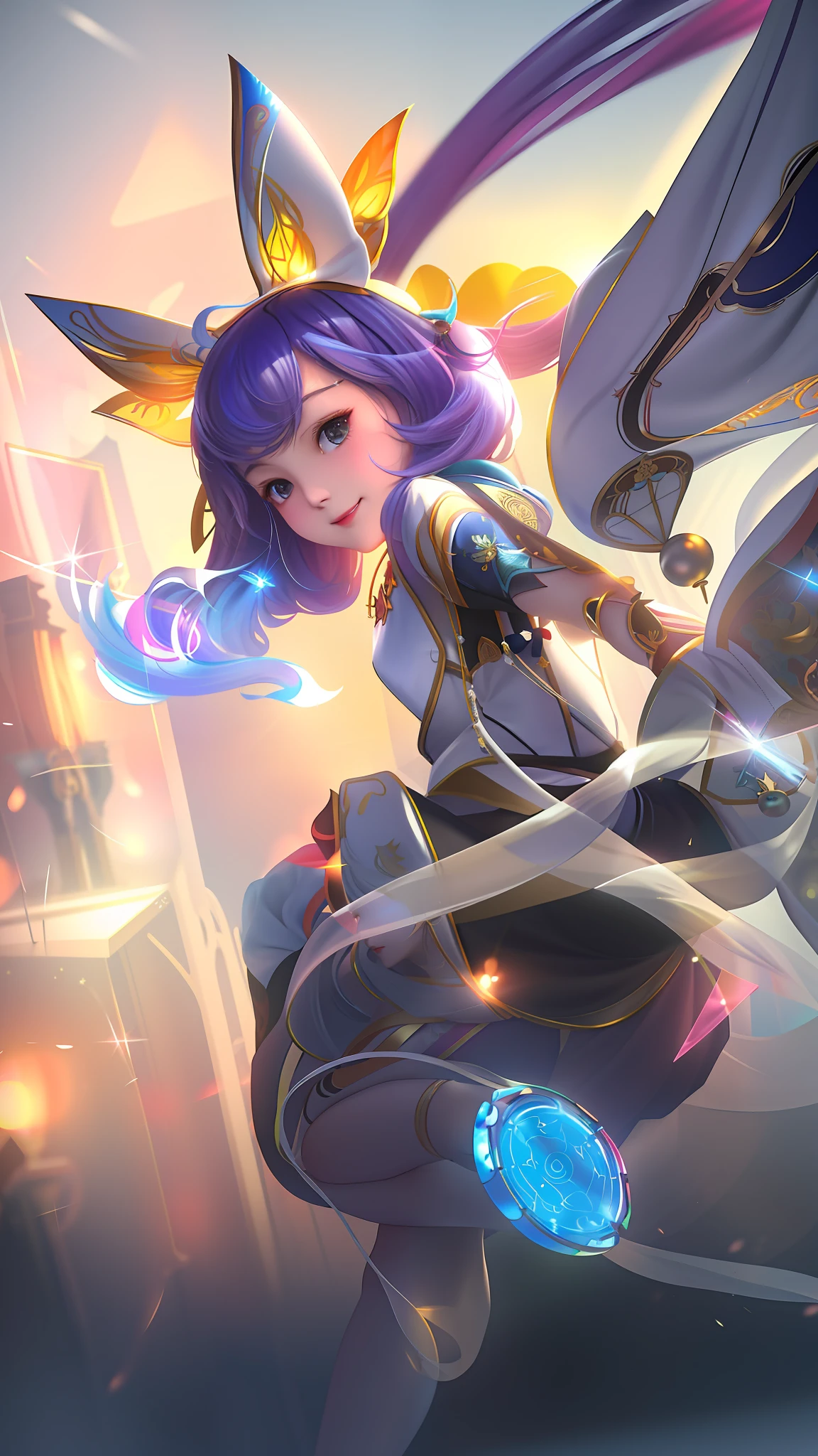 best quality, masterpiece, highres, 1girl,blush,(seductive smile:0.8),star-shaped pupils,china hanfu,hair ornament,necklace, jewelry,Beautiful face,upon_body, tyndall effect,photorealistic, dark studio, rim lighting, two tone lighting,(high detailed skin:1.2), 8k uhd, dslr, soft lighting, high quality, volumetric lighting, candid, Photograph, high resolution, 4k, 8k, Bokeh