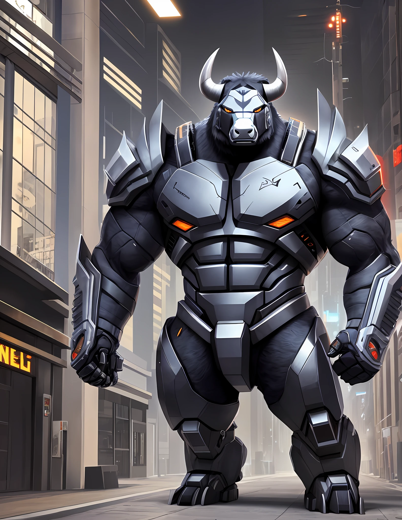 (best quality, masterpiece), incredibly detailed, full 3D, face to face, (rapper cyborg fox: 1.2+fursona: 1.2+futuristic: 1.1), (16k wallpaper: 1.1+ high quality light: 1.1+ realistic shadows: 1.1), minimalist background, confident and powerful expression.