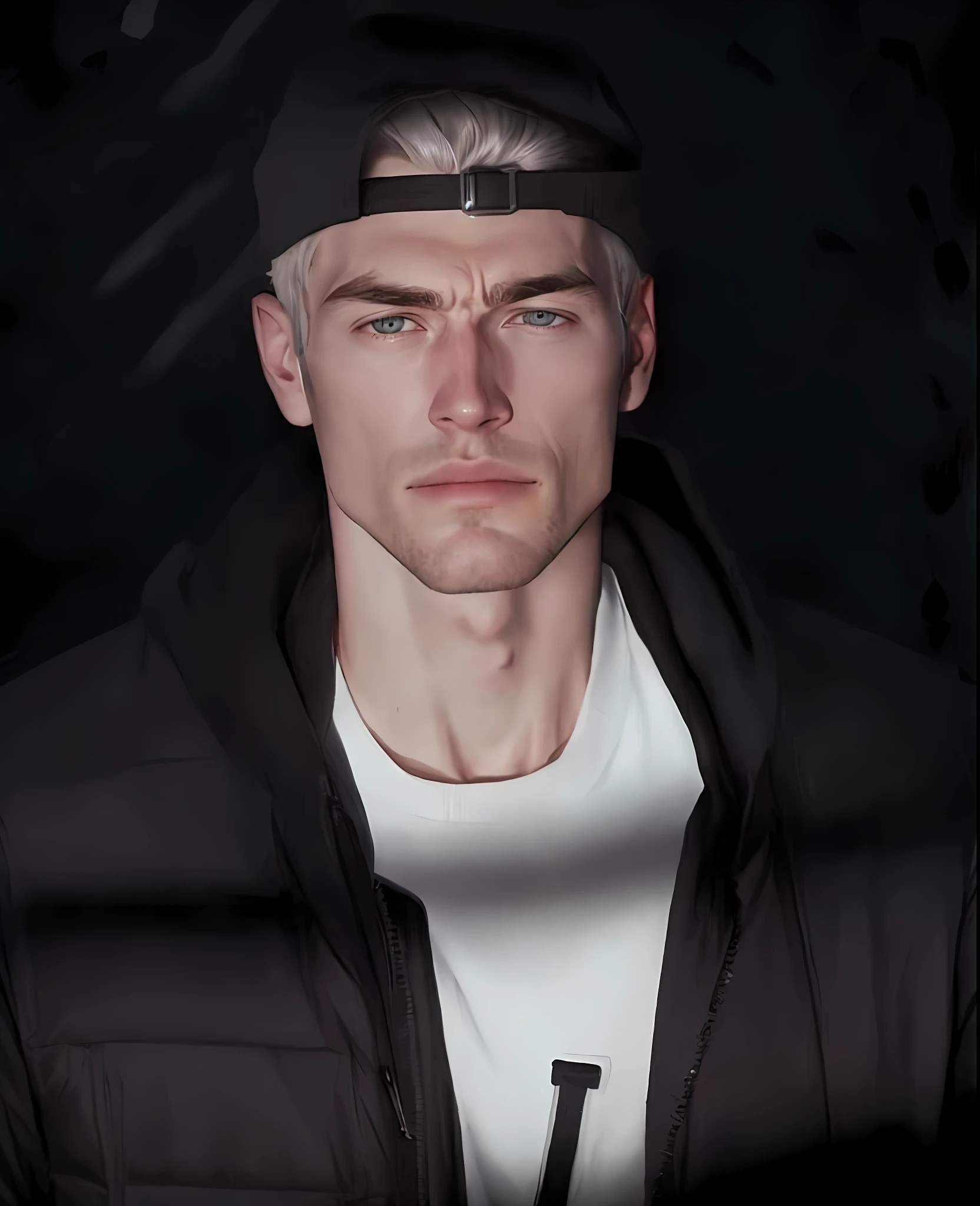arafed man in a black jacket and a white shirt, christian cline, patrick nagle, tyler west, nate fakes, style of seb mckinnon, headshot profile picture, patrick nagle!!!, kai carpenter, patrick nagle!!, high quality portrait, good looking face, blake rottinge, perfectly lit face, careless, atmoshperic