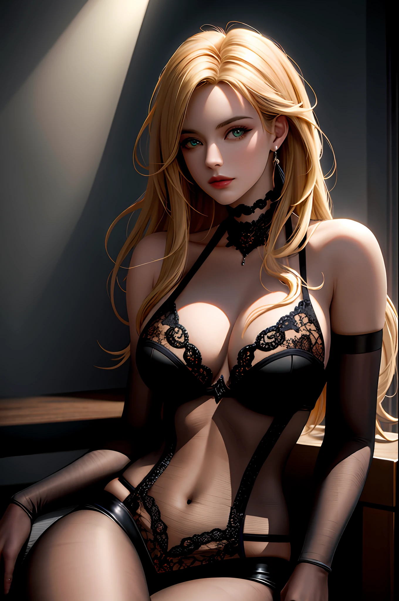 Masterpiece, Best Quality, High Quality, HD, High Quality Textures, High Quality Shadows, High Detail, Realistic, Cinematic Light, Side Light, Lens Vignetting, Ray Tracing, Sharp Focus, Kayden Kross