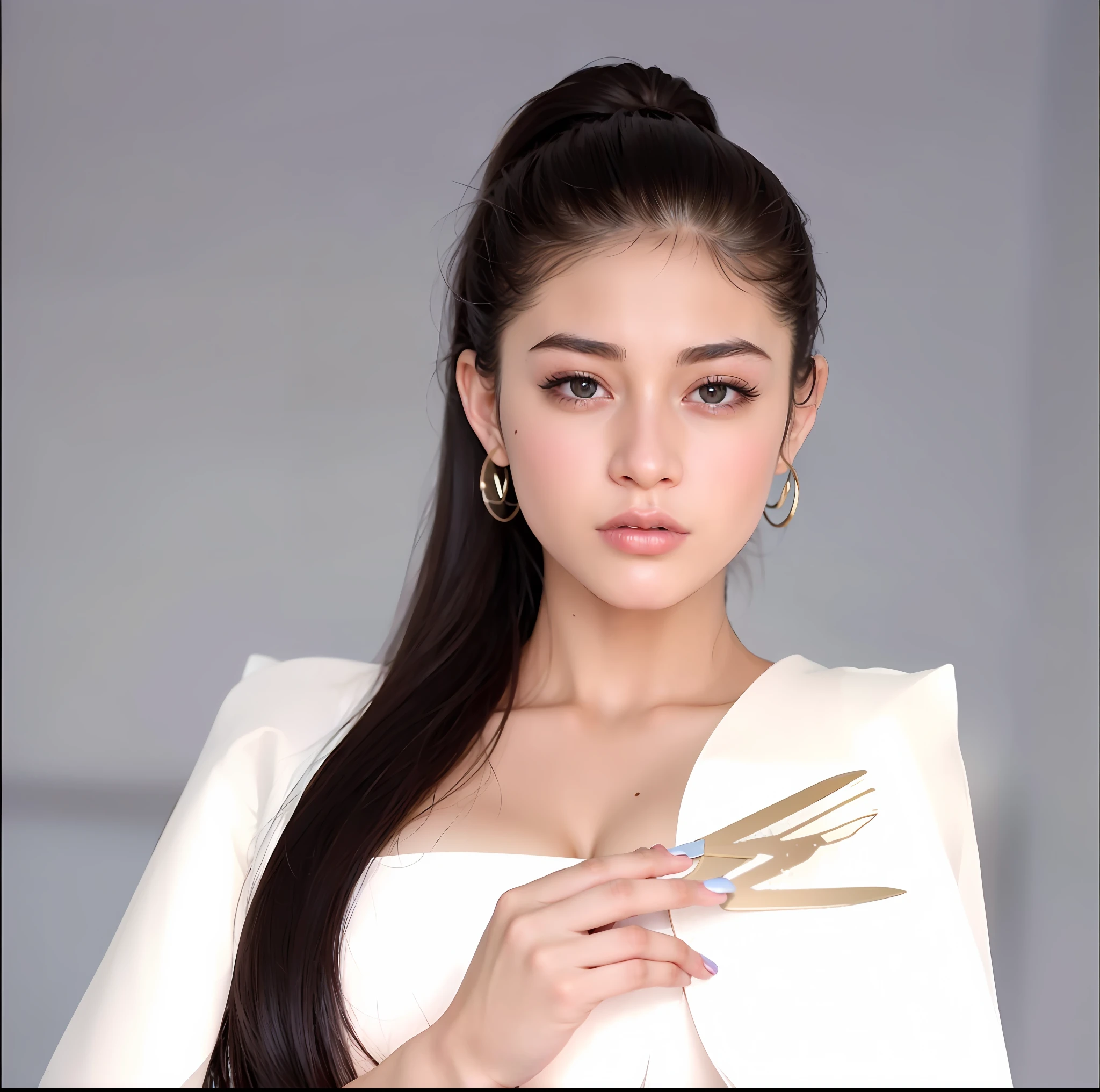 (8k, RAW photo, best quality, masterpiece:1.2), (realistic, photo-realistic:1.37),1girl,cityscape, night, rain, wet, professional lighting, photon mapping, radiosity, Chinese Doll,torn ,chemise, large breasts,nurse, no dress,
