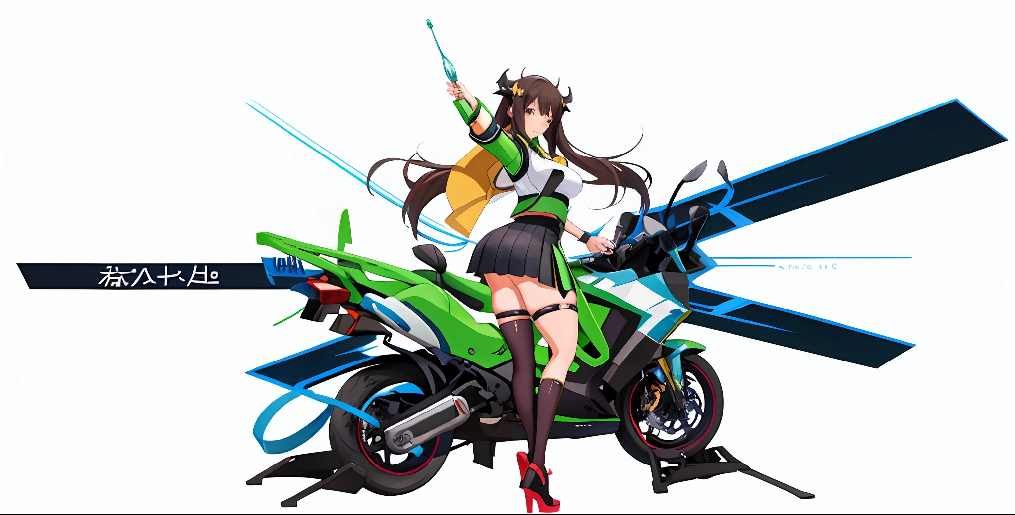 Anime girl with very big breasts and very big ass, full body Xianxia, small curvy , front view, curvy, (thighhigh),(((succubus))), (smile), pixiv3dcg,, negative, pixiv, ecchi, opppuro potion, full body commission four, top rating on pixiv, ecchi anime style, A seductive anime girl, pixiv