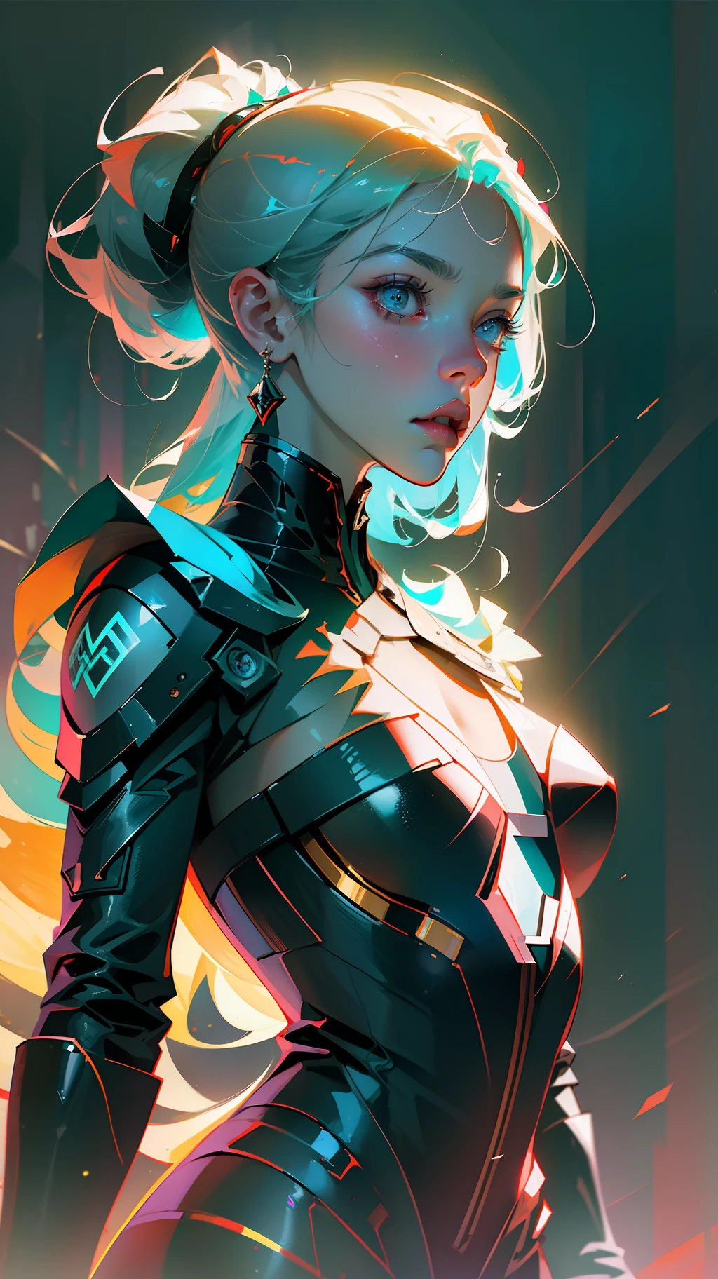 ((Best quality)), ((masterpiece)), (detailed:1.4), 3D, an image of a beautiful cyberpunk female,HDR (High Dynamic Range),Ray Tracing,NVIDIA RTX,Super-Resolution,Unreal 5,Subsurface scattering,PBR Texturing,Post-processing,Anisotropic Filtering,Depth-of-field,Maximum clarity and sharpness,Multi-layered textures,Albedo and Specular maps,Surface shading,Accurate simulation of light-material interaction,Perfect proportions,Octane Render,Two-tone lighting,Wide aperture,Low ISO,White balance,Rule of thirds,8K RAW,