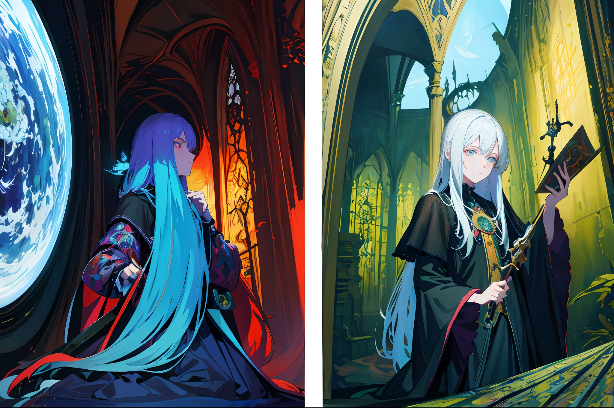 blacklight, ultra hd, Painting By Jan van Eyck, Hieronymus Bosch, Neo-Gothic, gothic, rich deep colors. Beksinski painting, part by Adrian Ghenie and Gerhard Richter. art by Takato Yamamoto. masterpiece. intricate artwork by Tooth Wu and wlop and beeple, greg rutkowski, very coherent symmetrical artwork. cinematic, hyper realism, high detail, octane render, unreal engine, 8k, Vibrant colors, Smooth gradients,