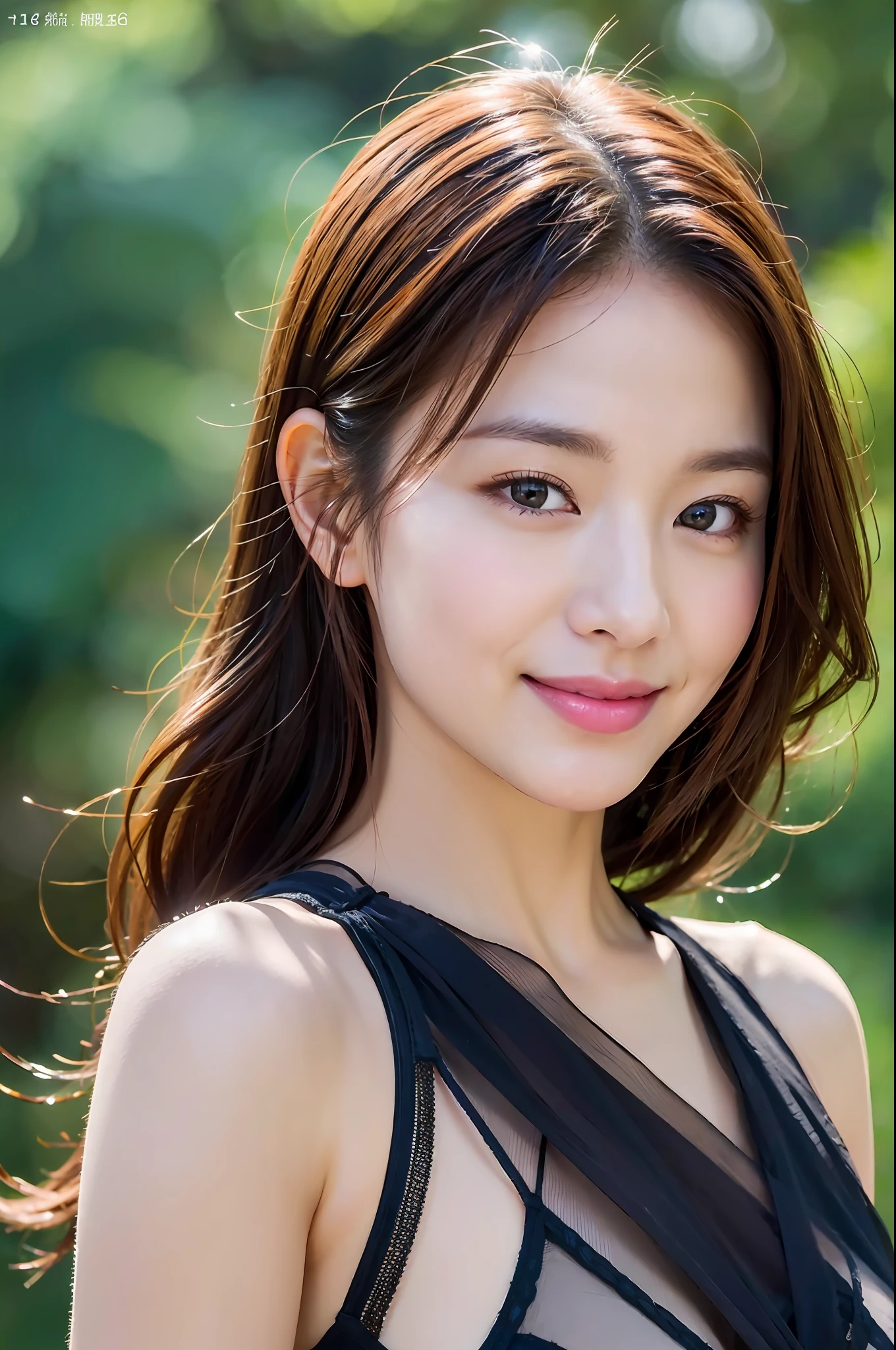 (8k, RAW photo, best quality, masterpiece: 1.2), (realistic, photorealistic: 1.37), 1 girl, smile