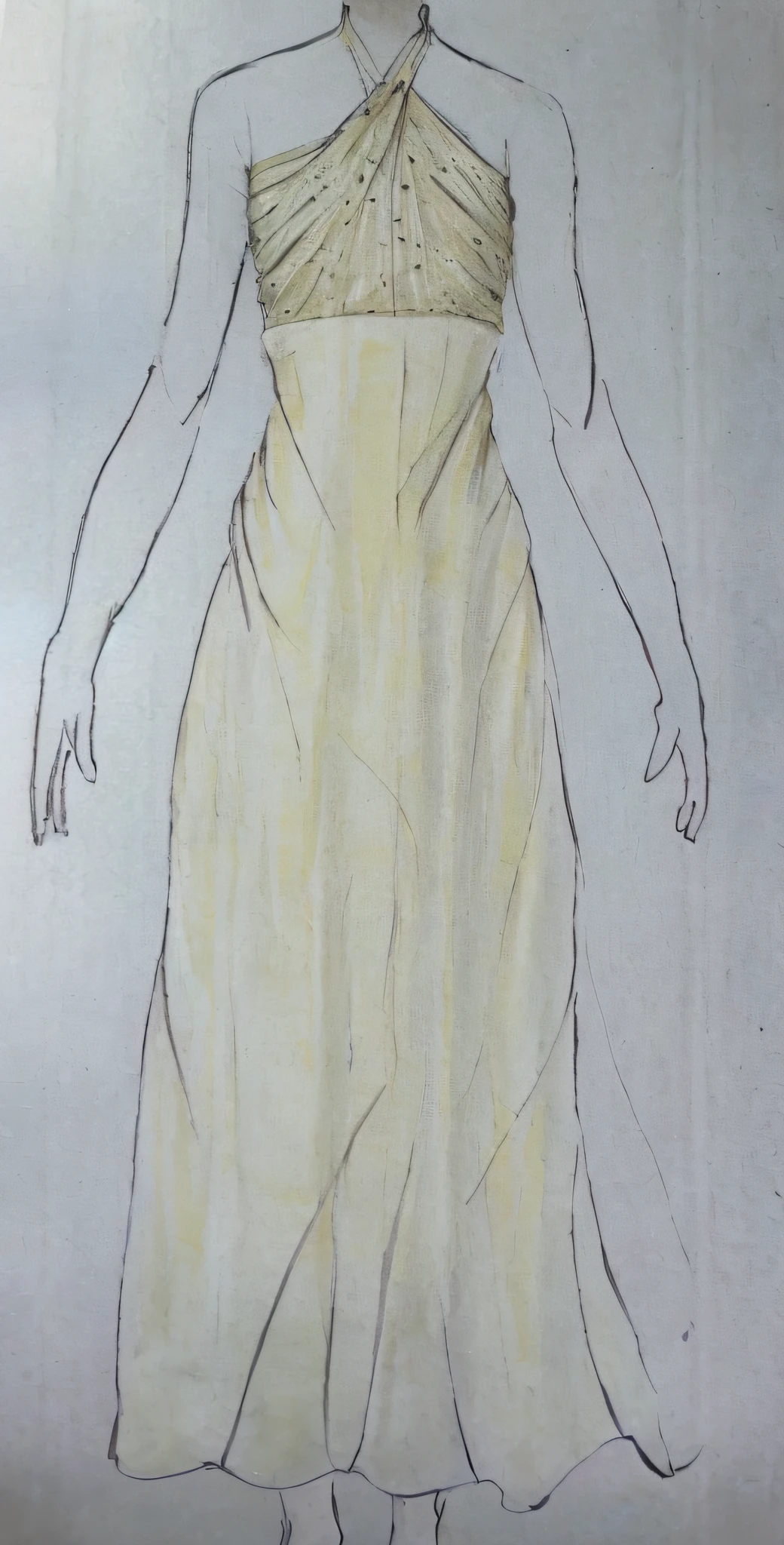 Real models, Fast fashion, bright yellow color, long dress, Dresses, elegant, outfit design