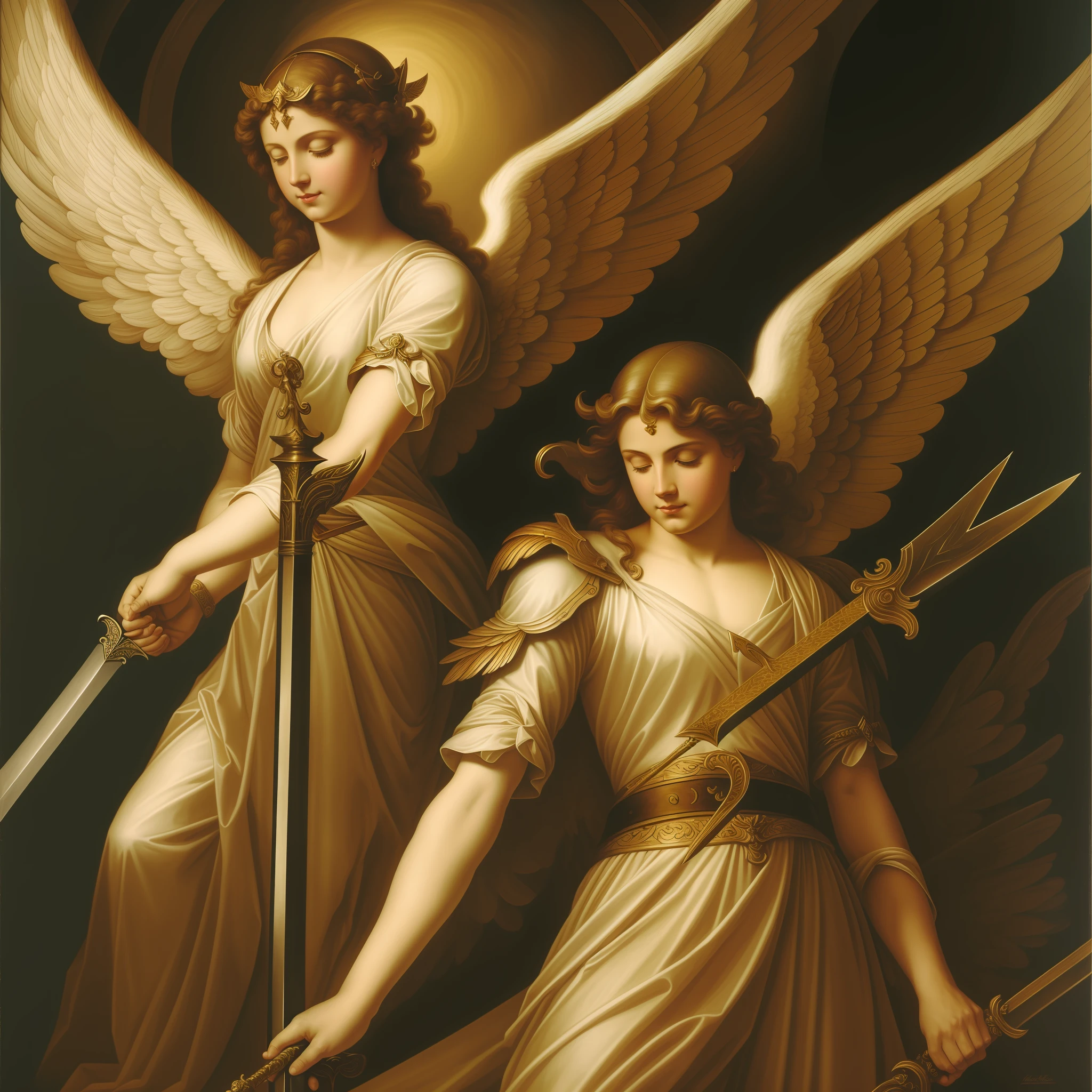 Angel with sword