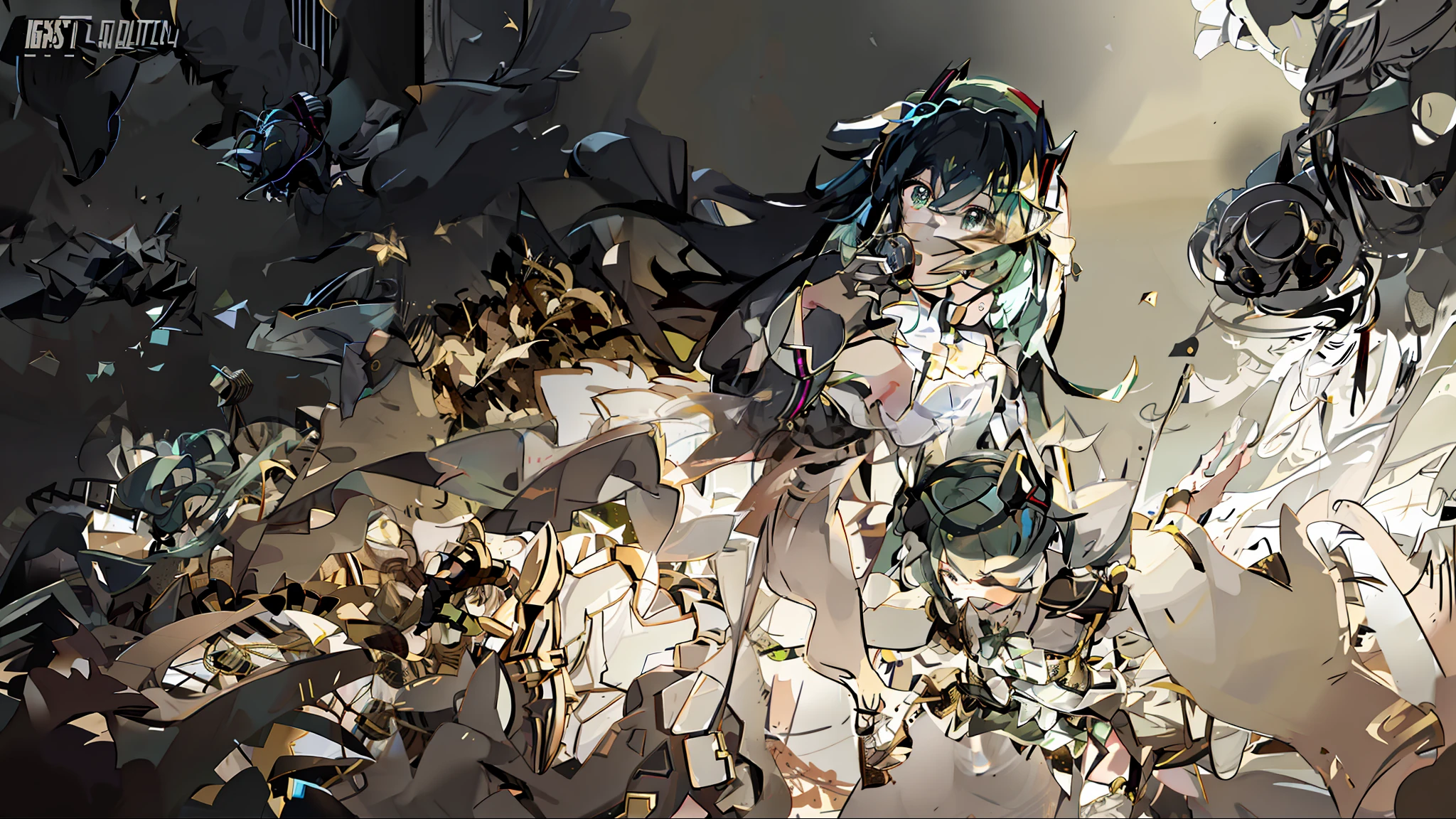 1girl, Hatsune Miku