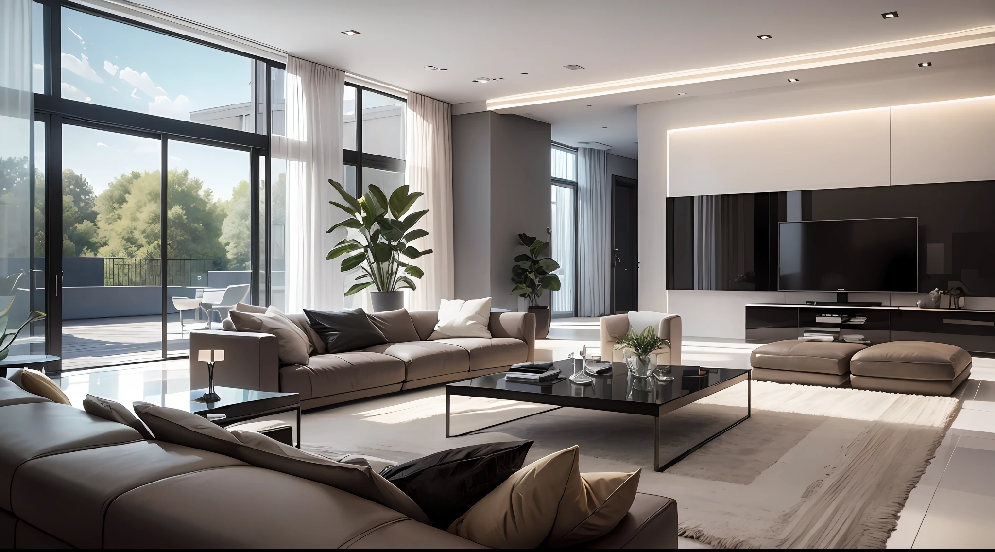 Ultra HD, masterpiece, modern minimalist interior design real picture --auto --s2