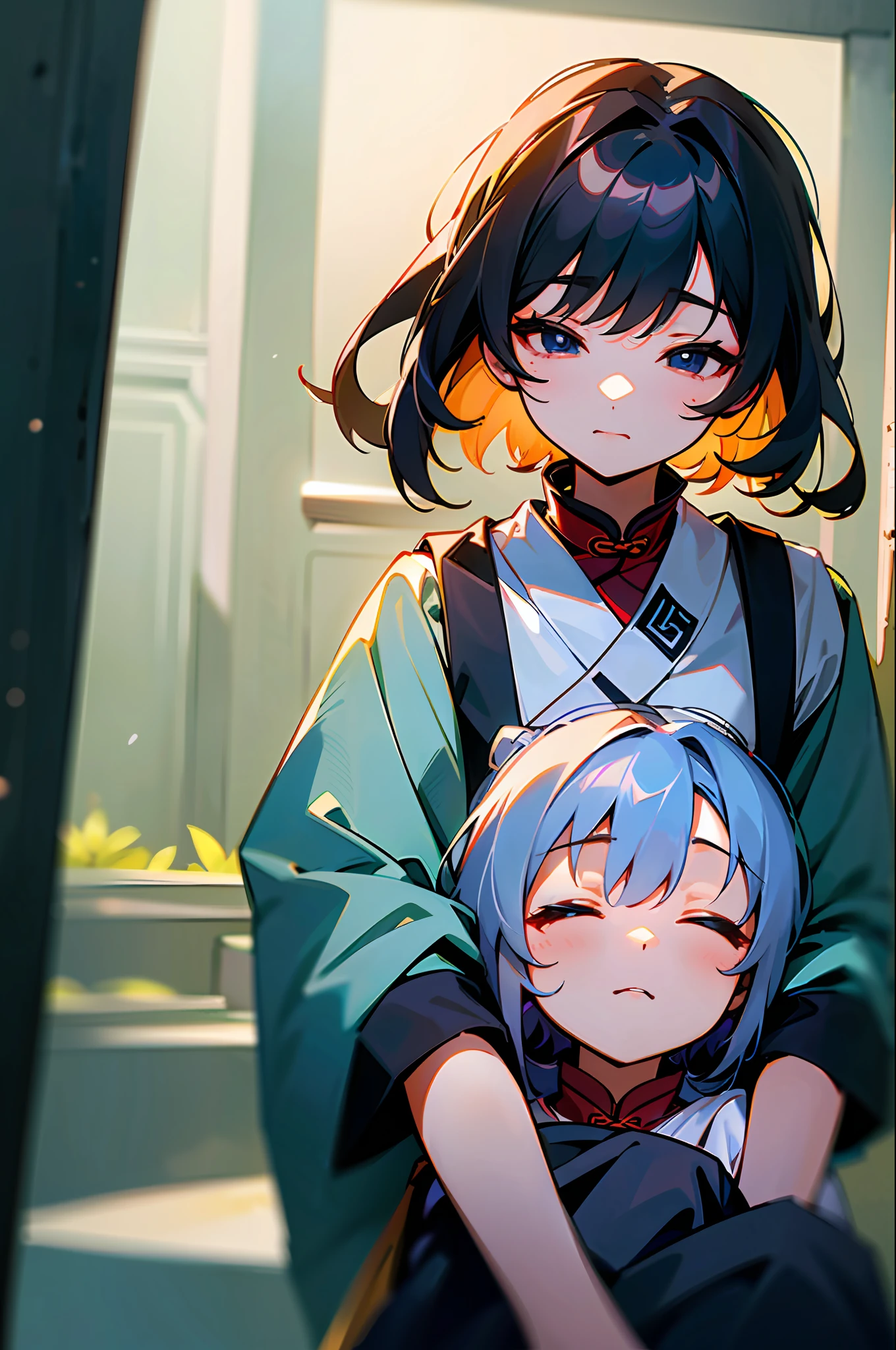 I took a deep breath and said softly, "How many years have passed, and things have long been different." Xinxin was silent for a long time, until I heard a whimper. She said, "I'm still there, Nguyen Nguyen, I'm always there." We talked until midnight before falling asleep.