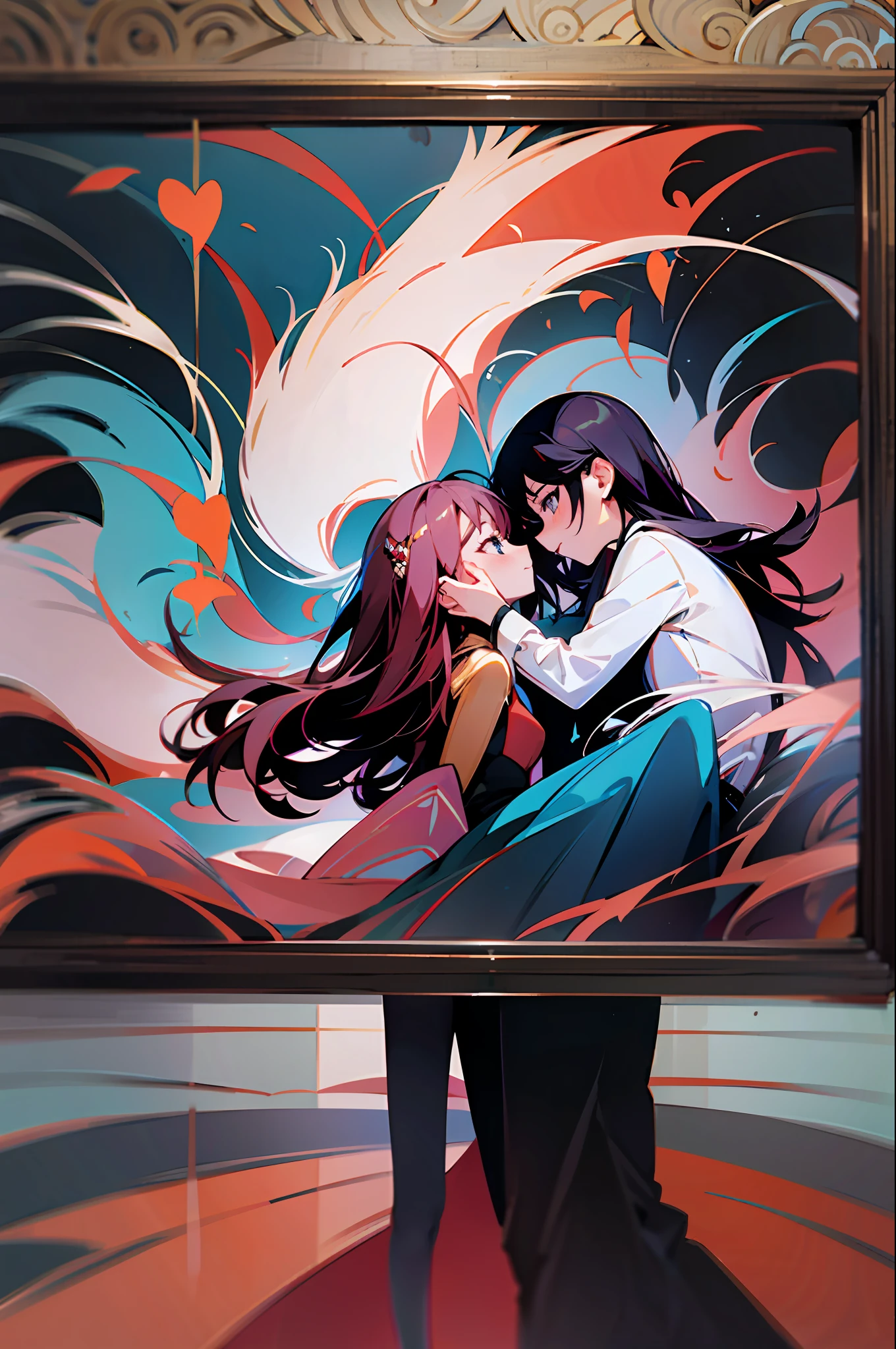 Poster of 2 pairs of lovers together