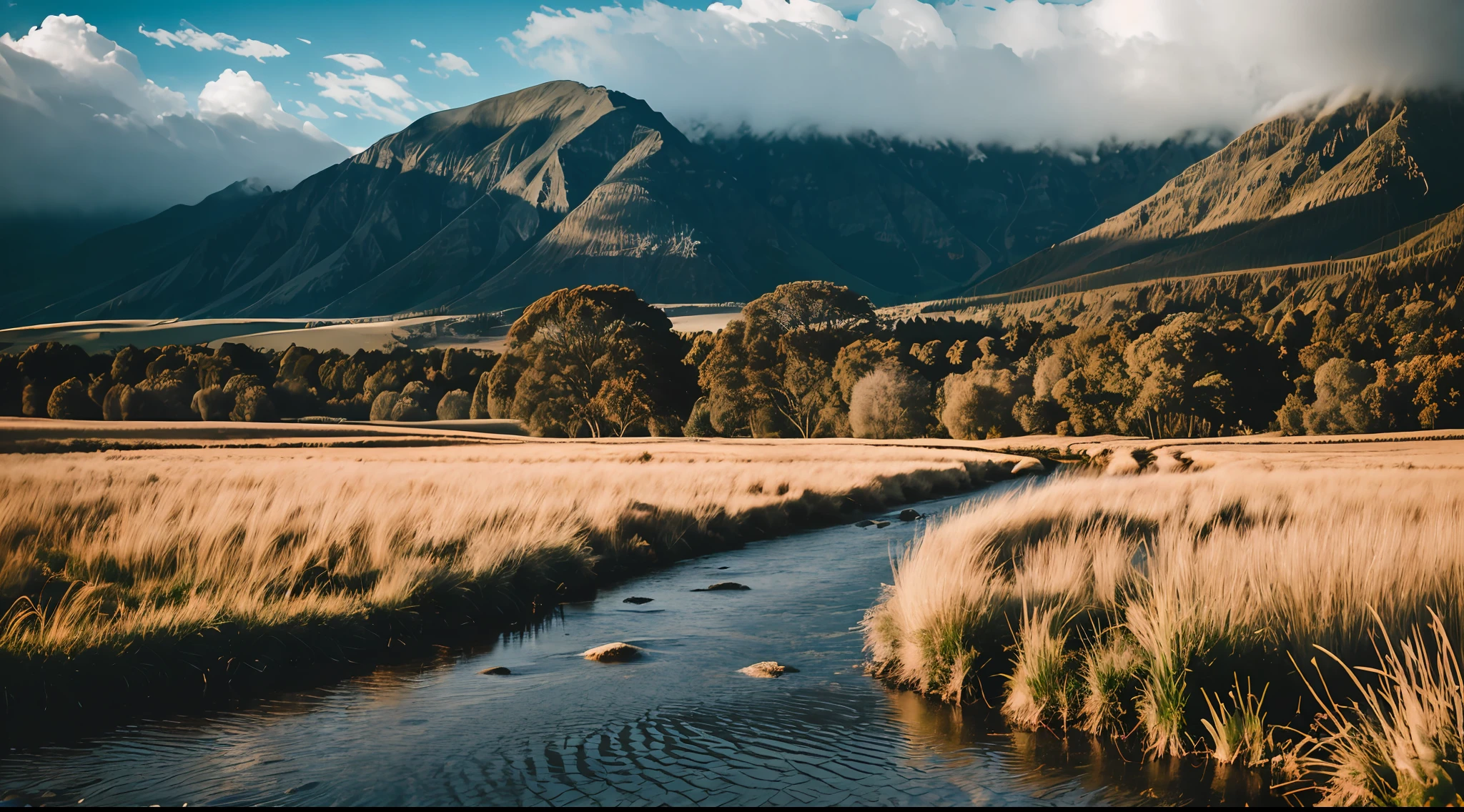 RAW photo of a landscape, small details, photorealistic, ultra-realistic photo, 8k uhd, dslr, soft lighting, high quality, film grain, Fujifilm XT3, (masterpiece)