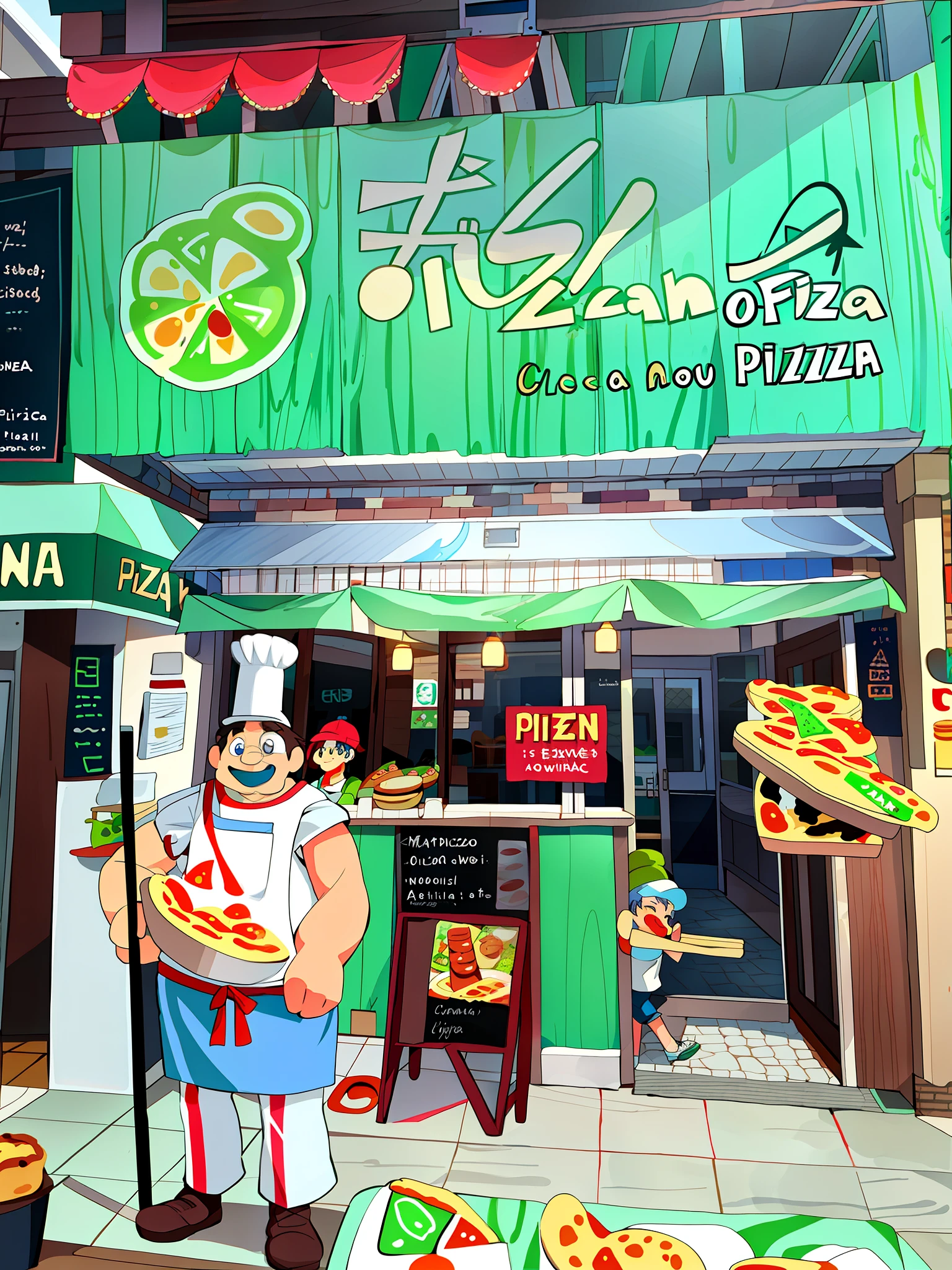 Pizzeria store design