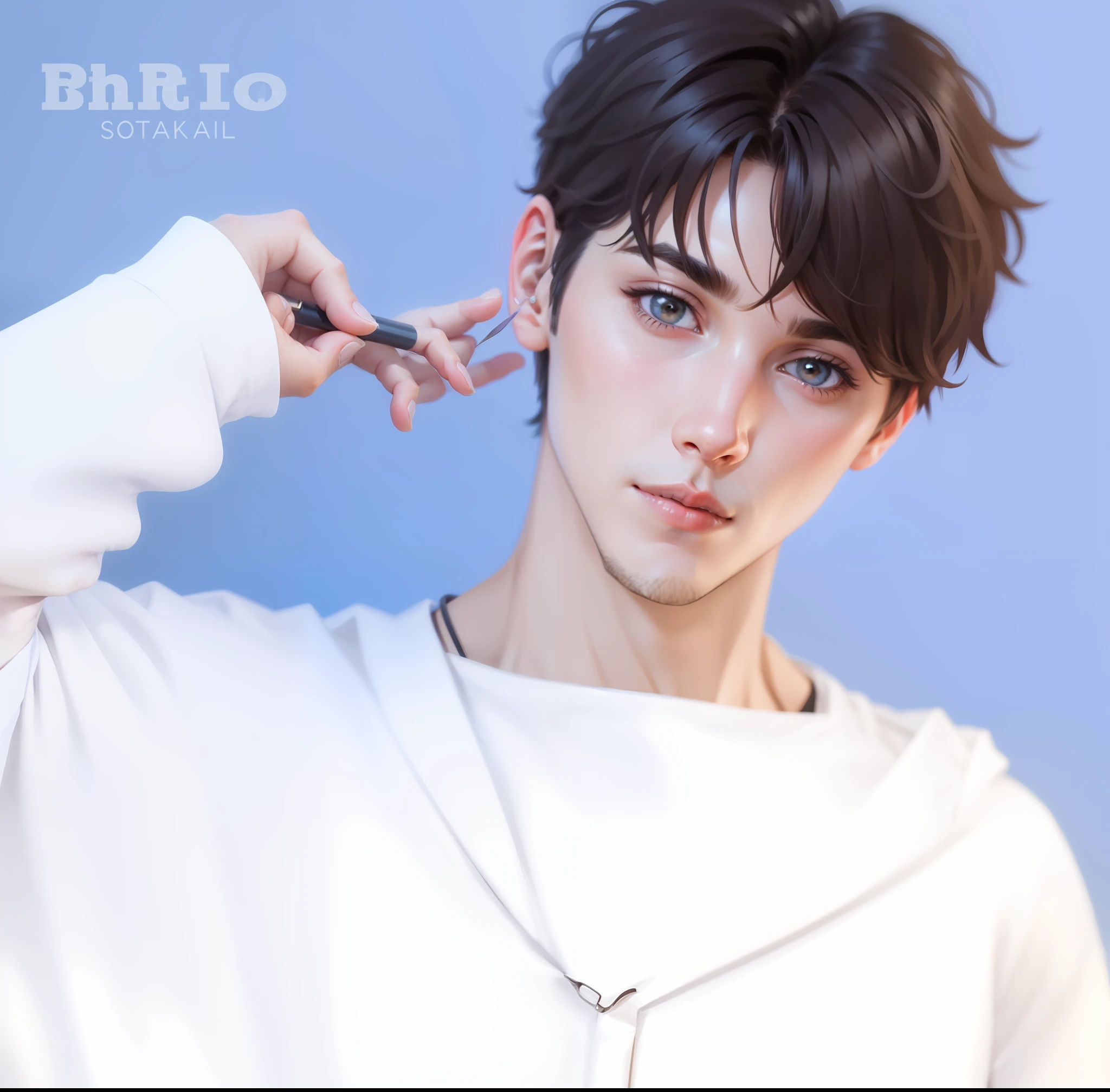 Handsome boy, highest quality, realism