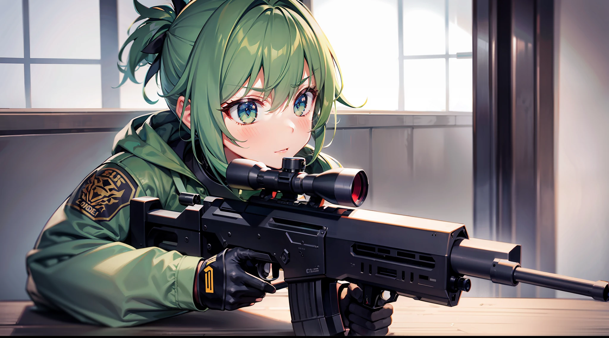CQB, CQC, sniper rifle, battle girl