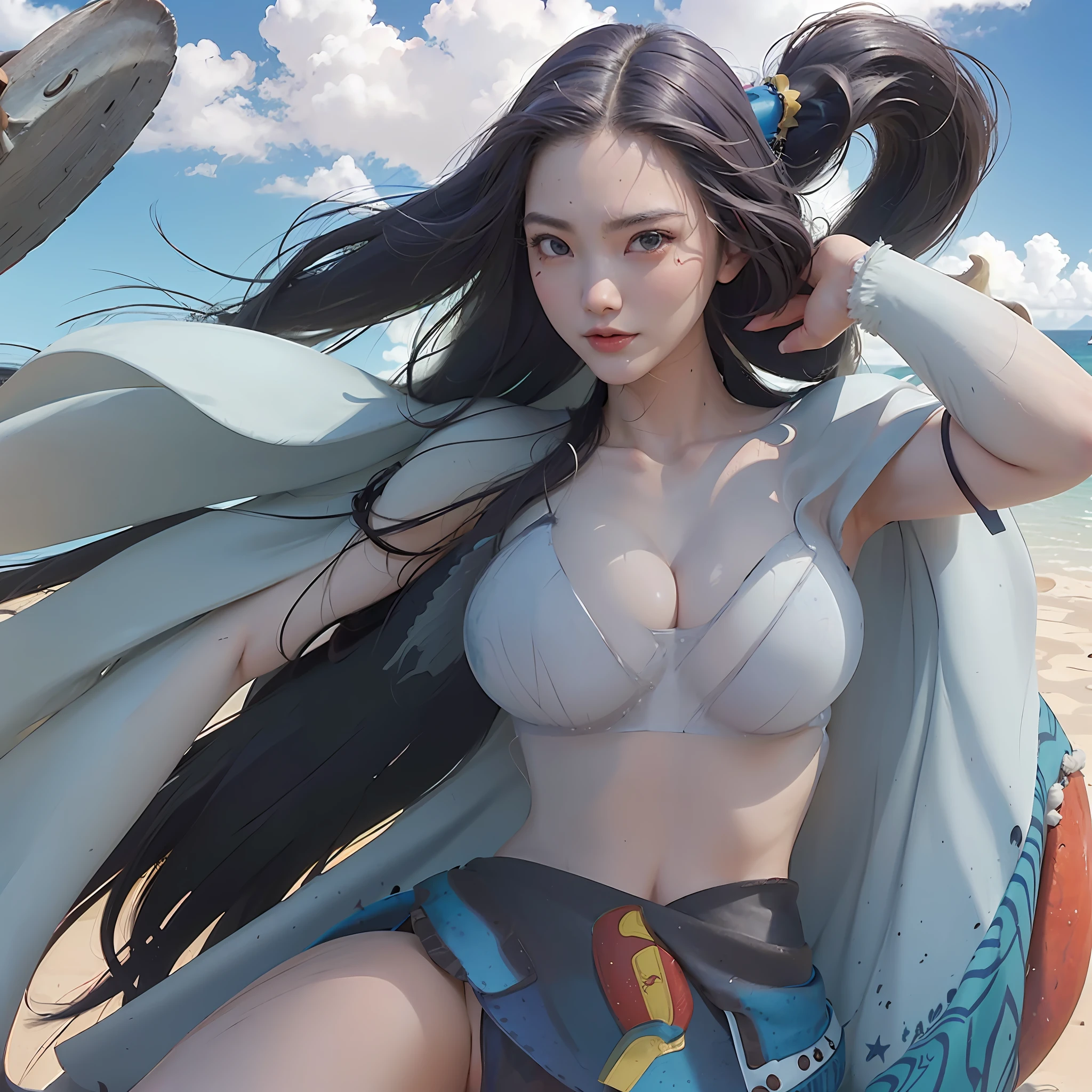 chinese Wonder Woman gets creampie during the fight, cum streaming out of her Dirty, tired superhero, raped,open leg(on the beach)((nice face))slut,8k,hight,long leg,smile,ahegao,best quality,cinematic light,(((cum in, (detailed face and eyes),realcumAI, Style-Moana,rolling_eye, exhibit