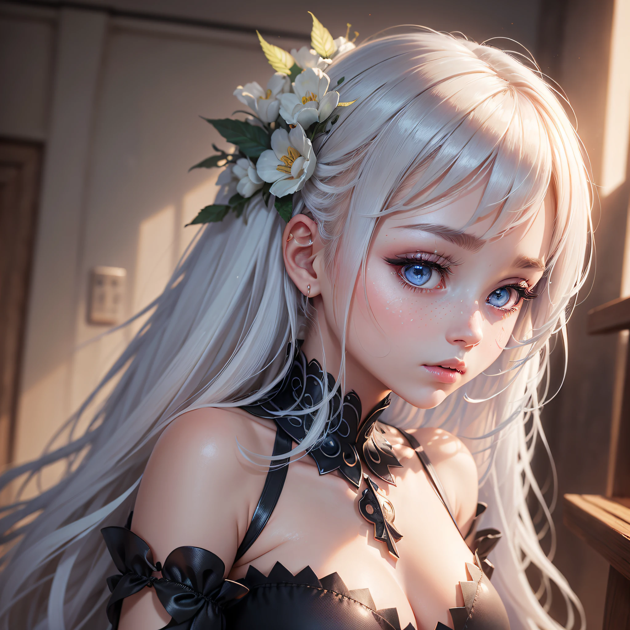 (masterpiece),(best quality), girl,((ultra-detailed)), (highly detailed CG illustration),(expressionless),, nsfw,, (masterpiece:1.16), (best quality:1.32),(meticulous_detail),(high resolution:1.1),(best illumination:1.1), (best shadow:1.1), (an extremely delicate and beautiful),(appropriate shading:1.1),(Illustration: 1.1),(Finished:1.1),Overlapping,(appropriate posture),(appropriate configuration),(ultra-precise_construction:1.2),cropping,(Bold Highlighted Outline),(detailed face), (beautiful eyes),(thick_dense_skin:1.16),(ultra-precise skin:1.16),Bold_eyelashes,(soft cheeks:1),White background, 1 girl, Android girl, complicated mechanism, white hair, long hair, pink eyes, luminous eyes, expressionless, off-shoulder suits, (abnormal joints, dotted joints:1.2),Thighs, decadent behavior,luminous joint --auto --s2