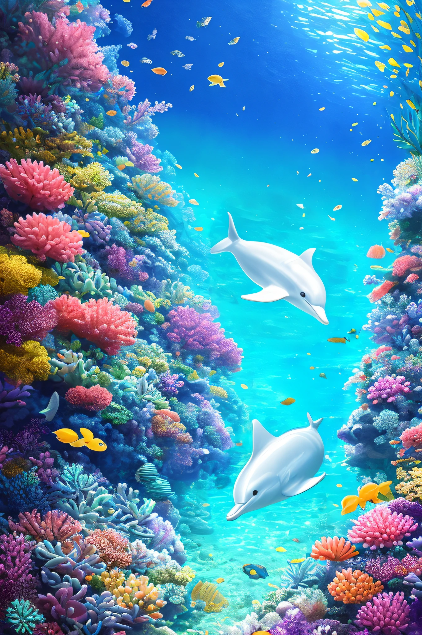 White dolphin