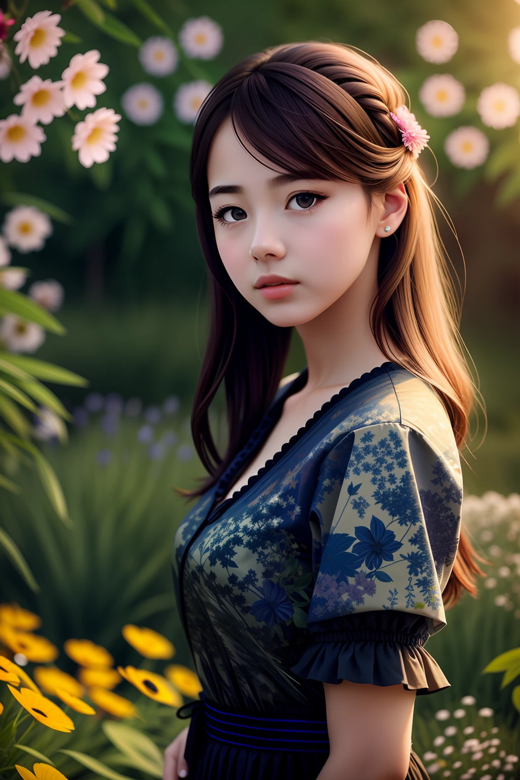 masterpiece, best quality, realistic, realskin,1girl, outdoor,low_key,