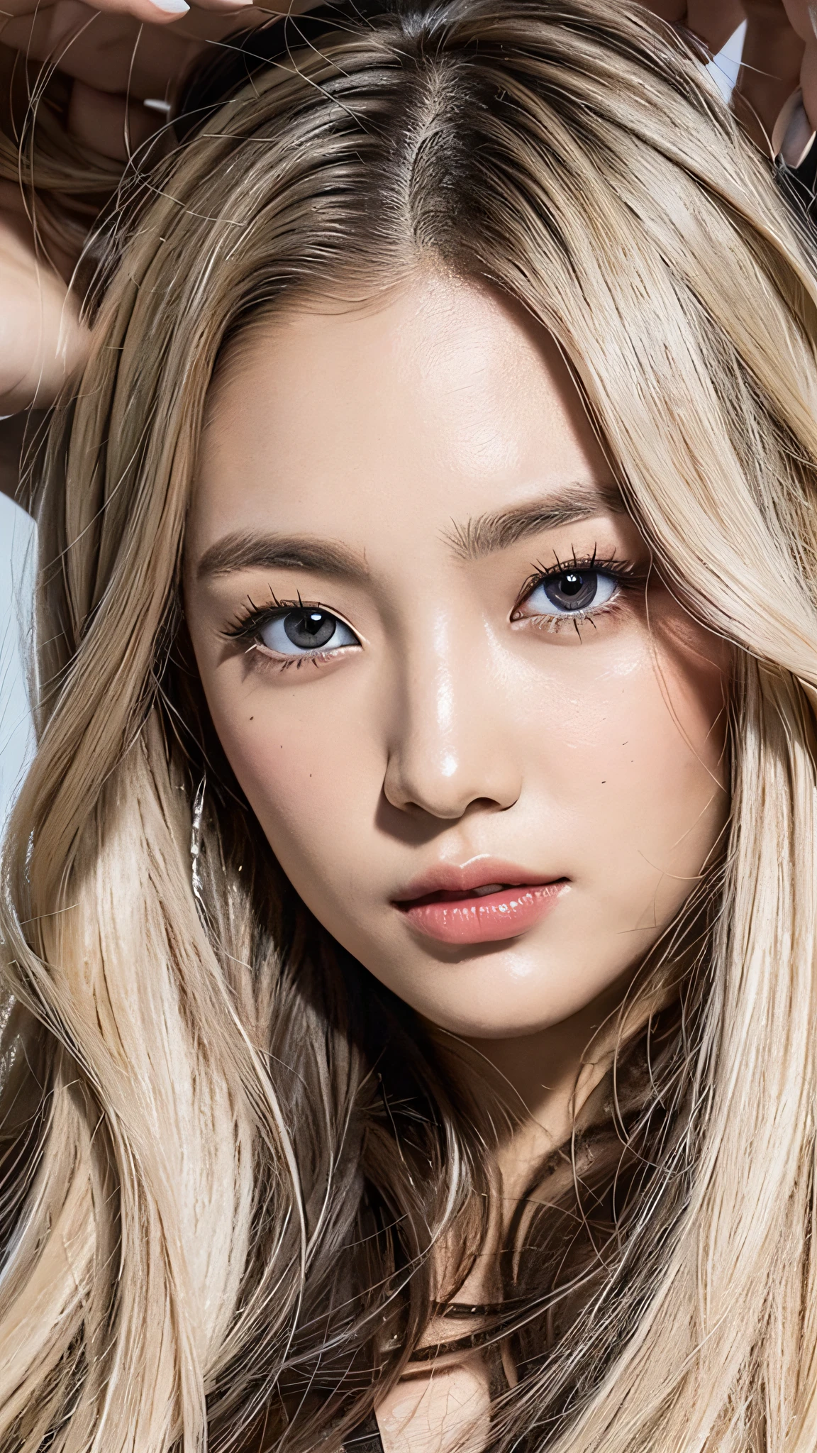 Detailed eyes, detailed skin
