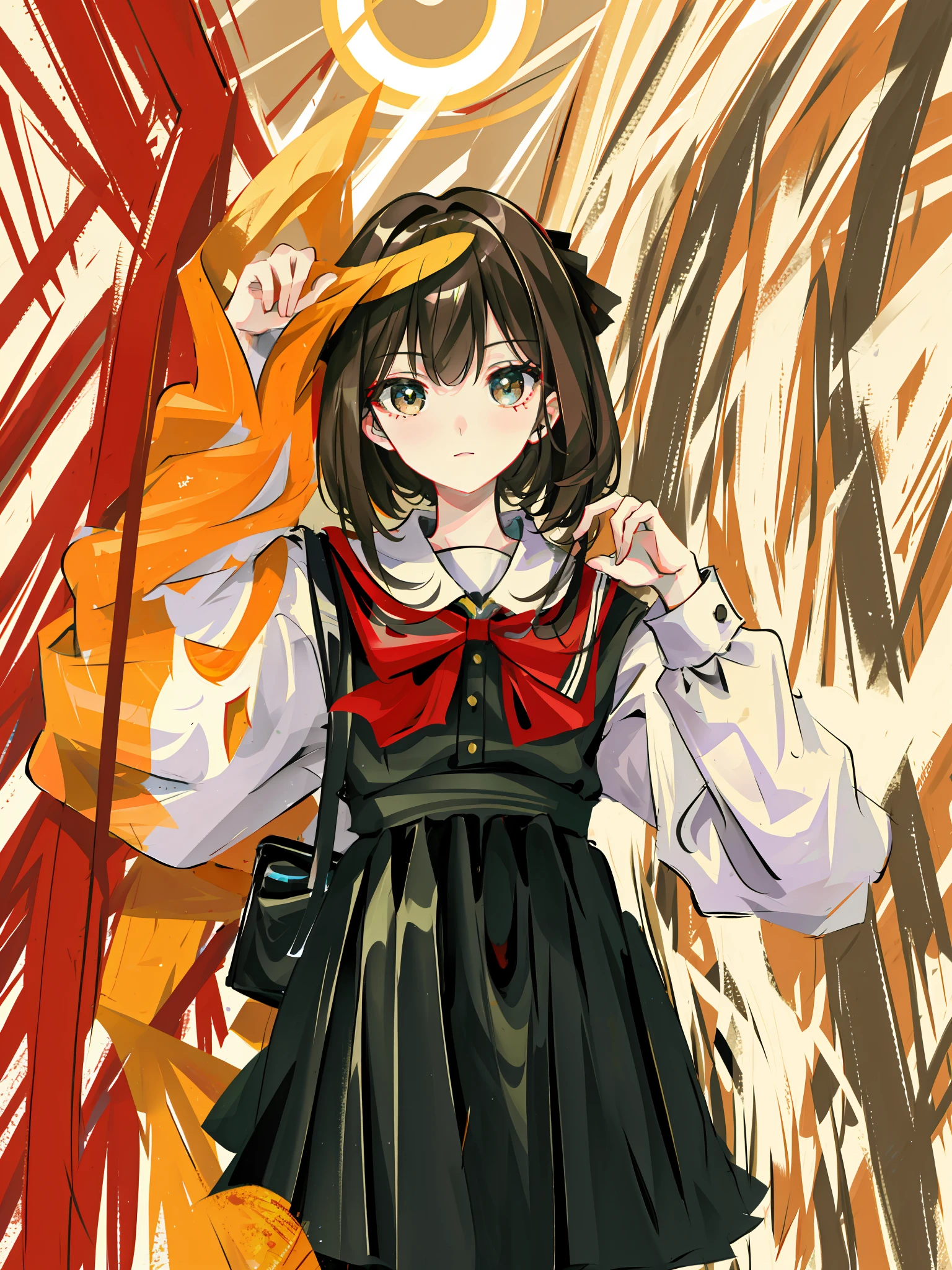 highres, original, extremely detailed wallpaper, looking at viewer,1girl,solo,Portrait, masterpiece, best quality,