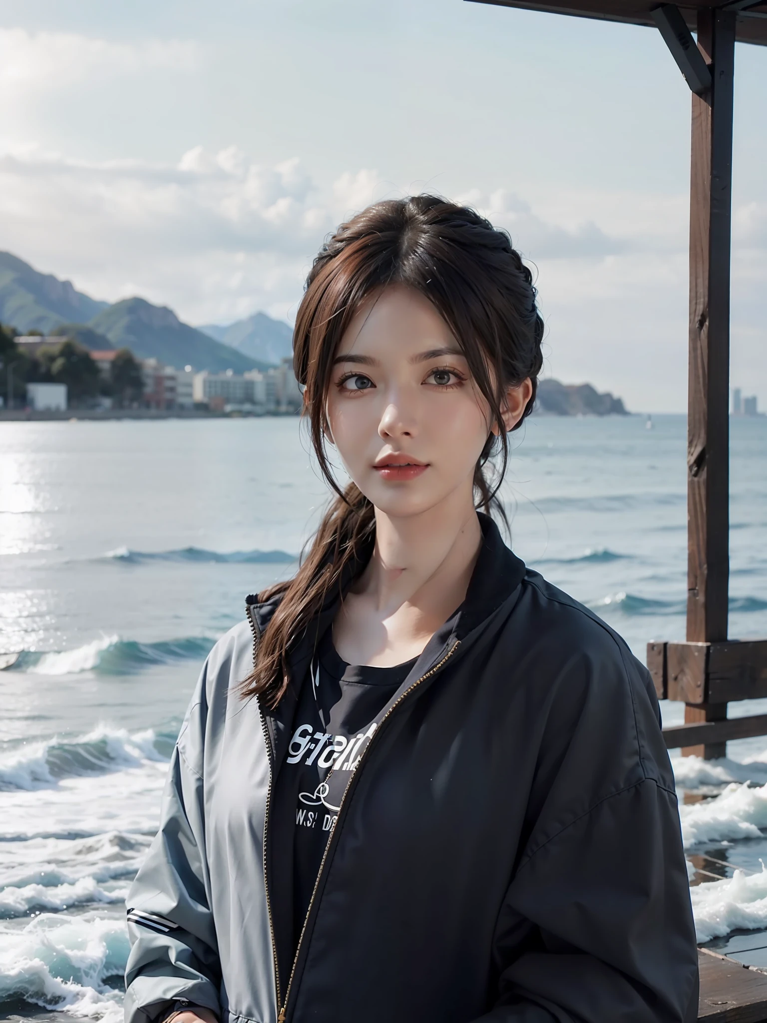 Super long hair, big waves, high cold temperament, incredible details