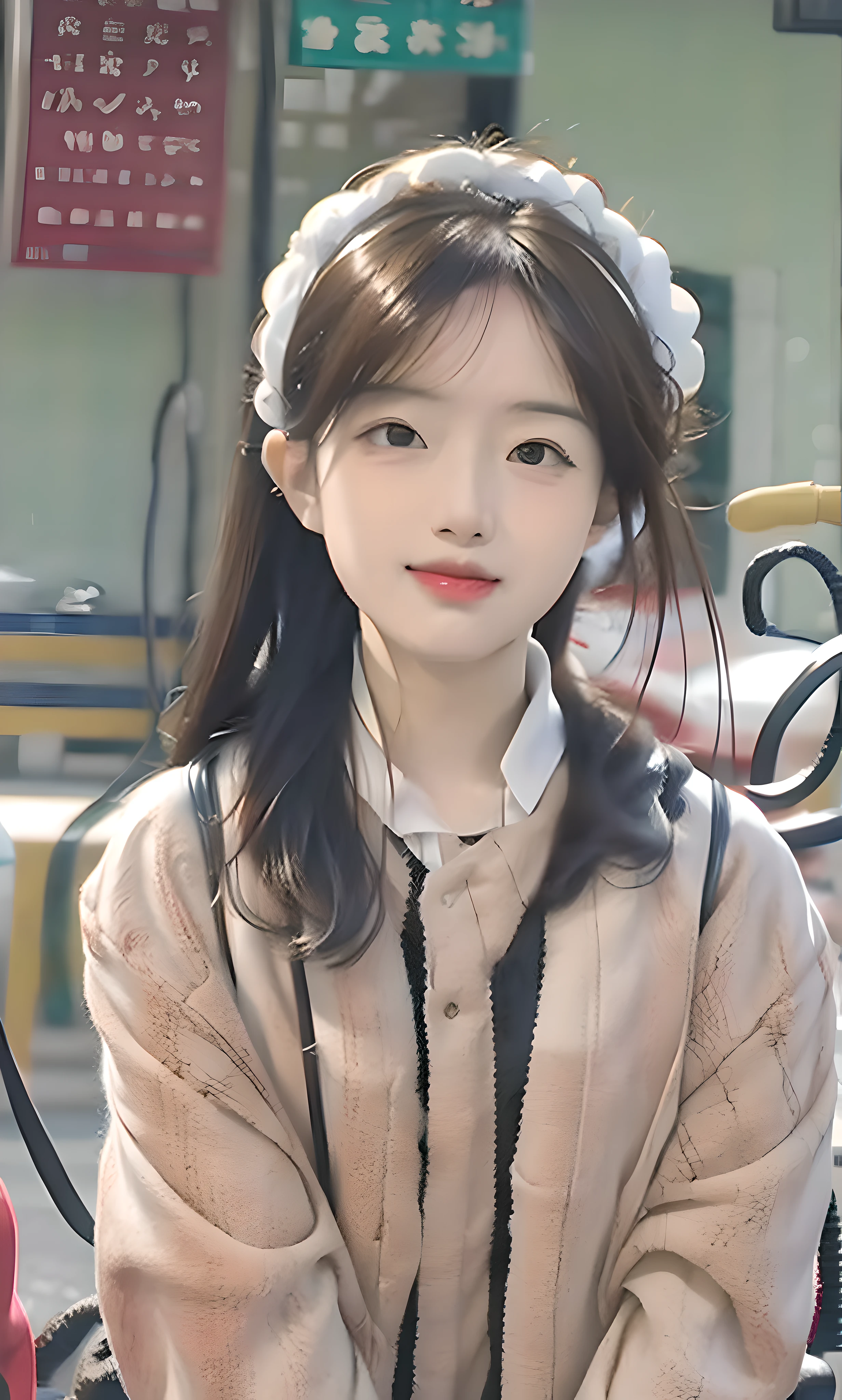 (8k, RAW photo, photorealistic:1.25) ,( lip gloss, eyelashes, glossy side, shiny skin, best quality, super high resolution, depth of field, chromatic aberration, caustics, wide light, natural shadow, Kpop idol) Watch the audience with tranquility and goddess-like happiness, hair bobbles, snowflake hair ornament, mole under eye, nose blush, ear blush, Surrealism, drop shadow, anaglyph, stereogram, pov, atmospheric perspective, Fujicolor, ray tracing, 8k, super detail, ccurate, best quality, high details, ccurate, masterpiece, highres