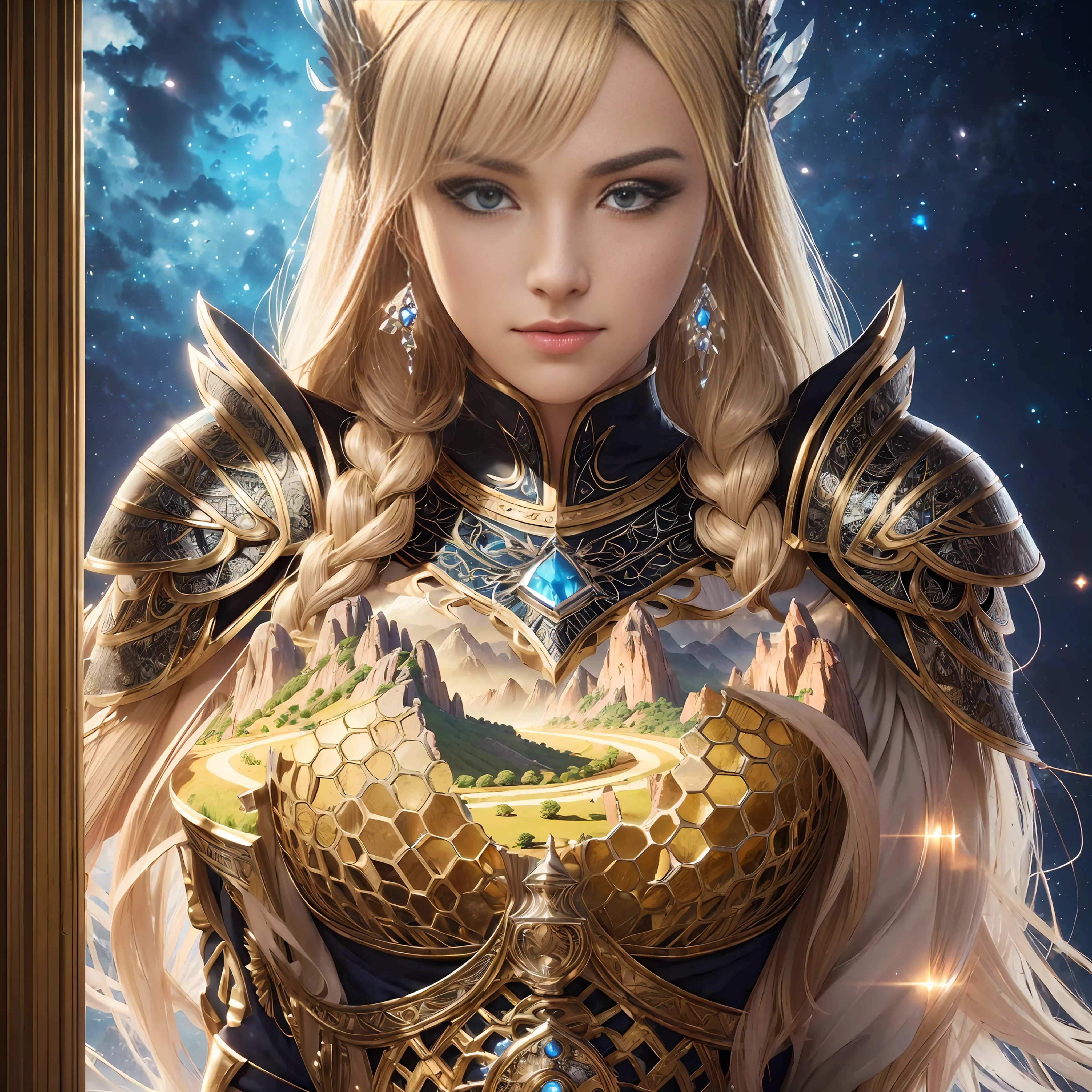 (extremely detailed CG unity 8k wallpaper,masterpiece, best quality, ultra-detailed),(best illumination, best shadow, an extremely delicate and beautiful),mountains, rocky, wide shot, breathtaking, misty, golden light, dramatic.