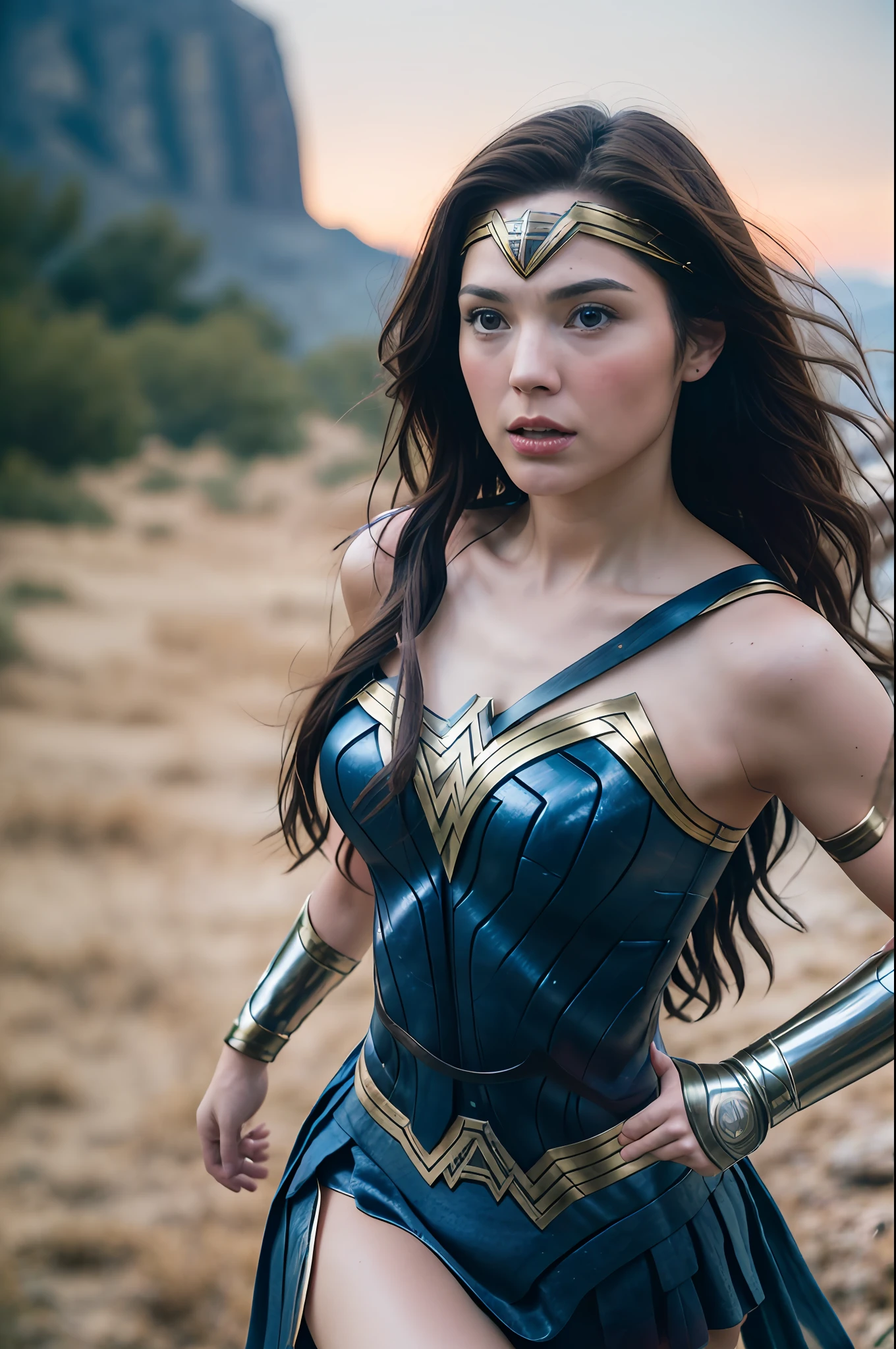 Beautiful Wonder Woman Realistic, Full HD, ISO, 16K Digital Movie, Award-Winning Ultra Realistic Camera, 5K Signal, Perfect Scenery, 980 Camera, Monster 8K VV, Helium 8K S35, Gemini 5K S35 and Dragon-X 5K S35.