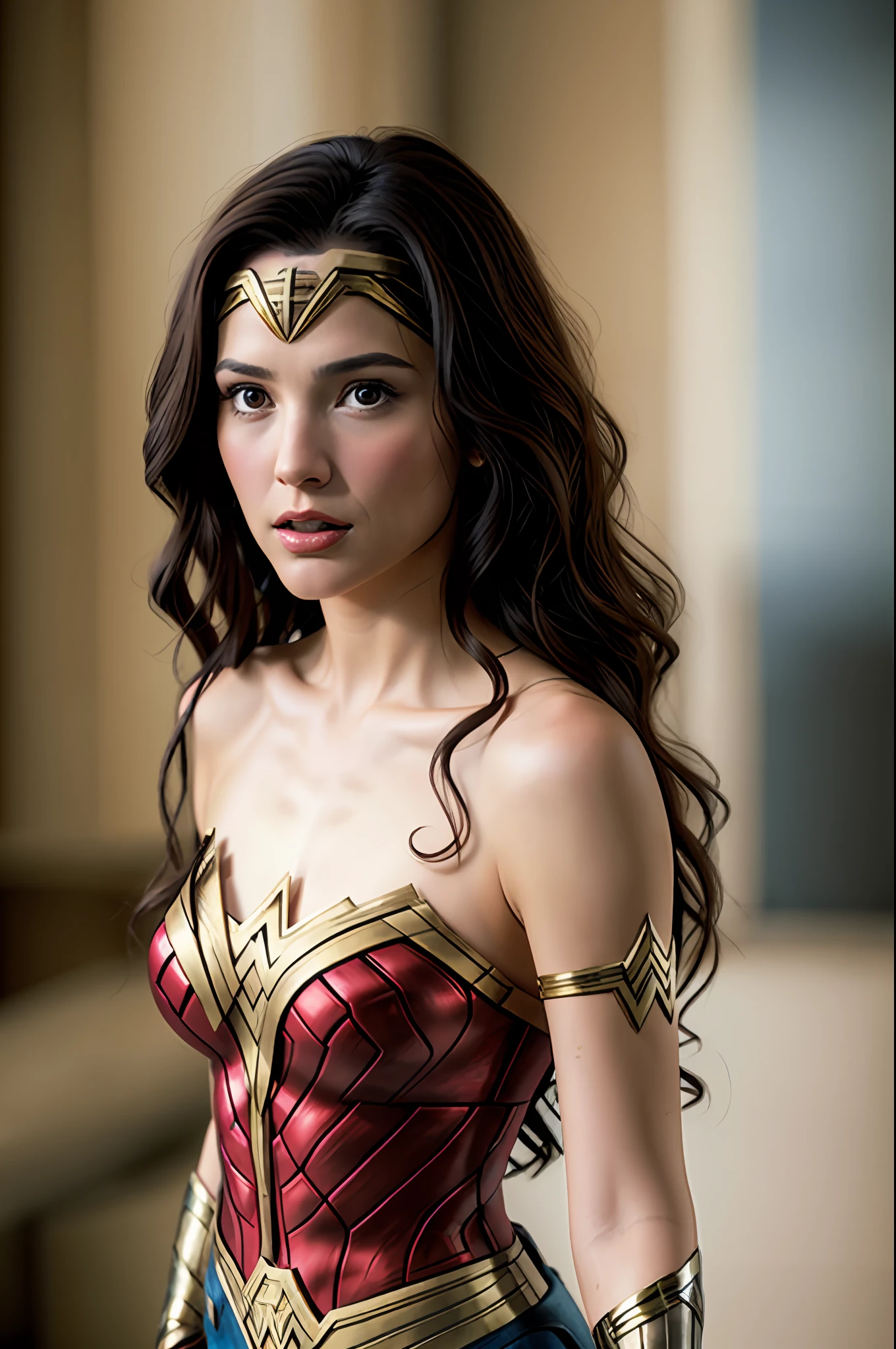 Wonder woman beautifull Realistic