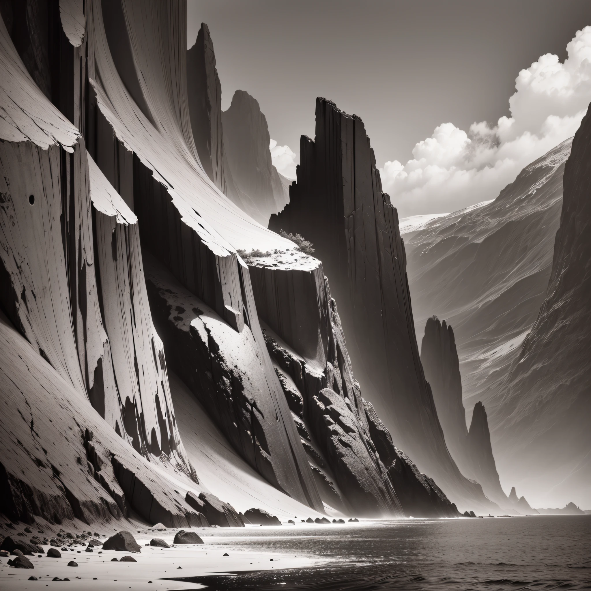 an enigmatic seascape by Edward Weston and Theodor Kittelsen --auto --s2
