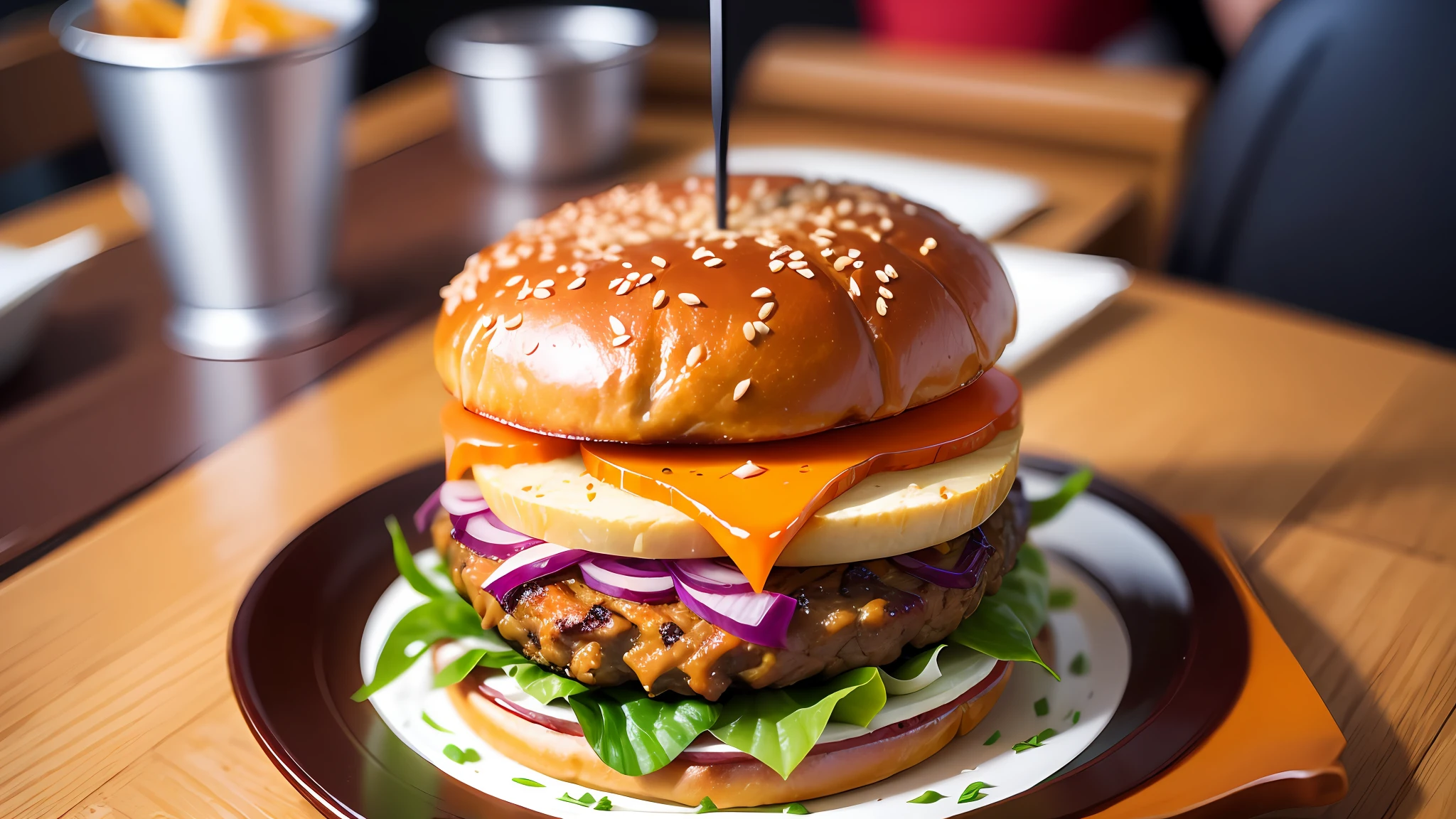 Teochew Guy Roast Burger, --auto --s2