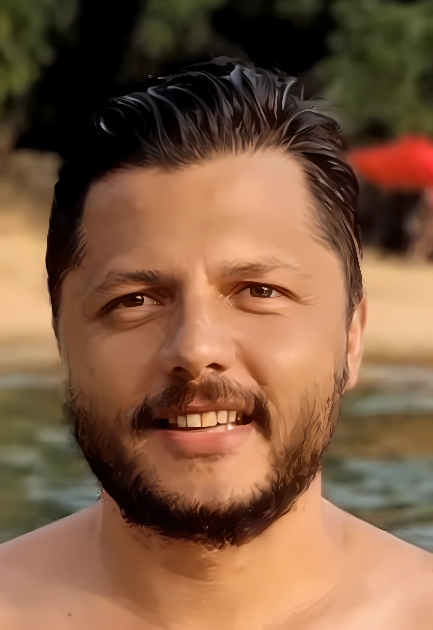 there is a man that is standing in the water with a surfboard, aykut aydogdu, rutkovski, ivan laliashvili, mircea suciu, tomasz strzalkowski, george doutsiopoulos, david rios ferreira, andrei tarkovski, george patsouras, andrei riabovitchevy, raphael personnaz