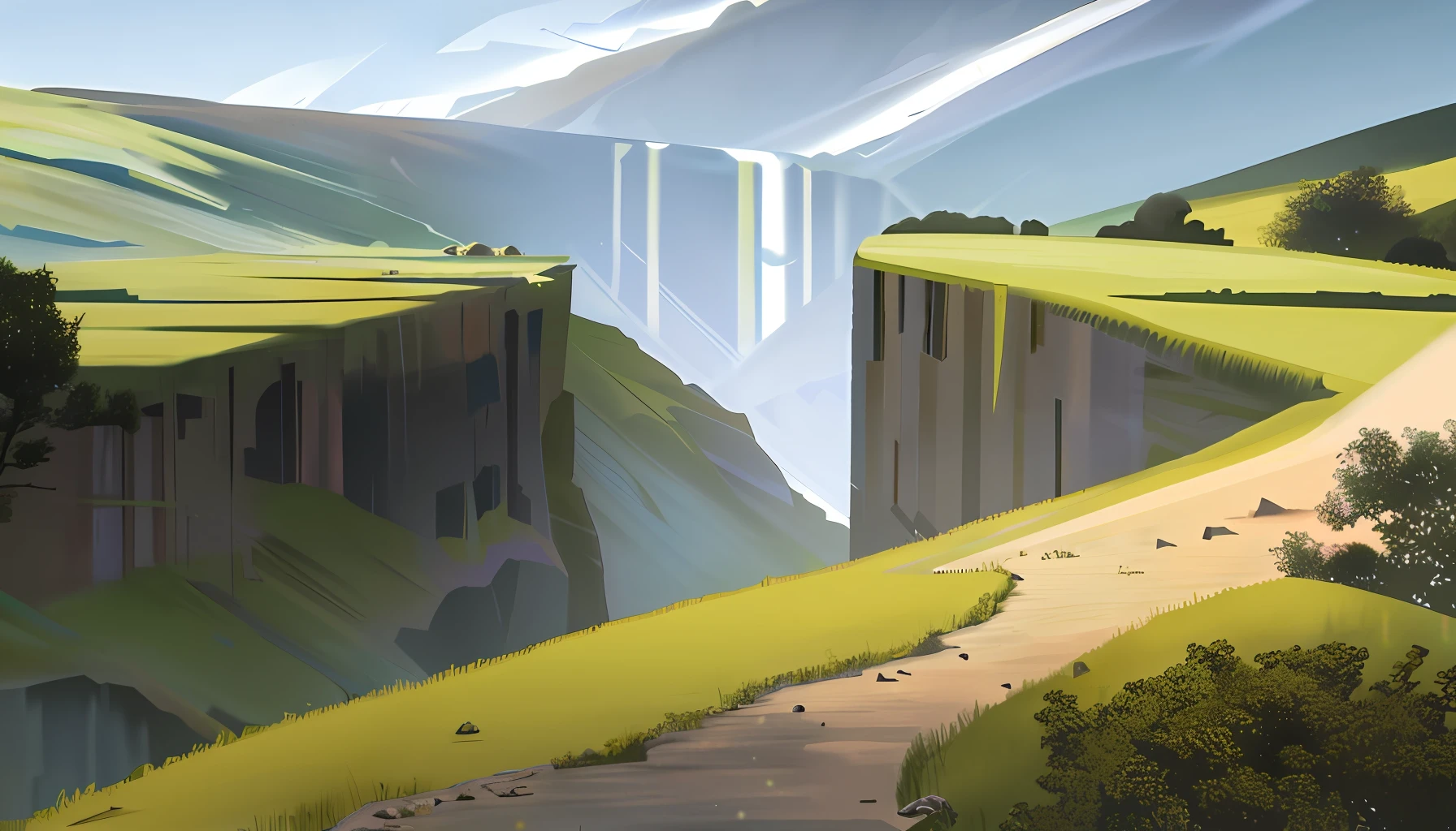 God's beautiful landscape
