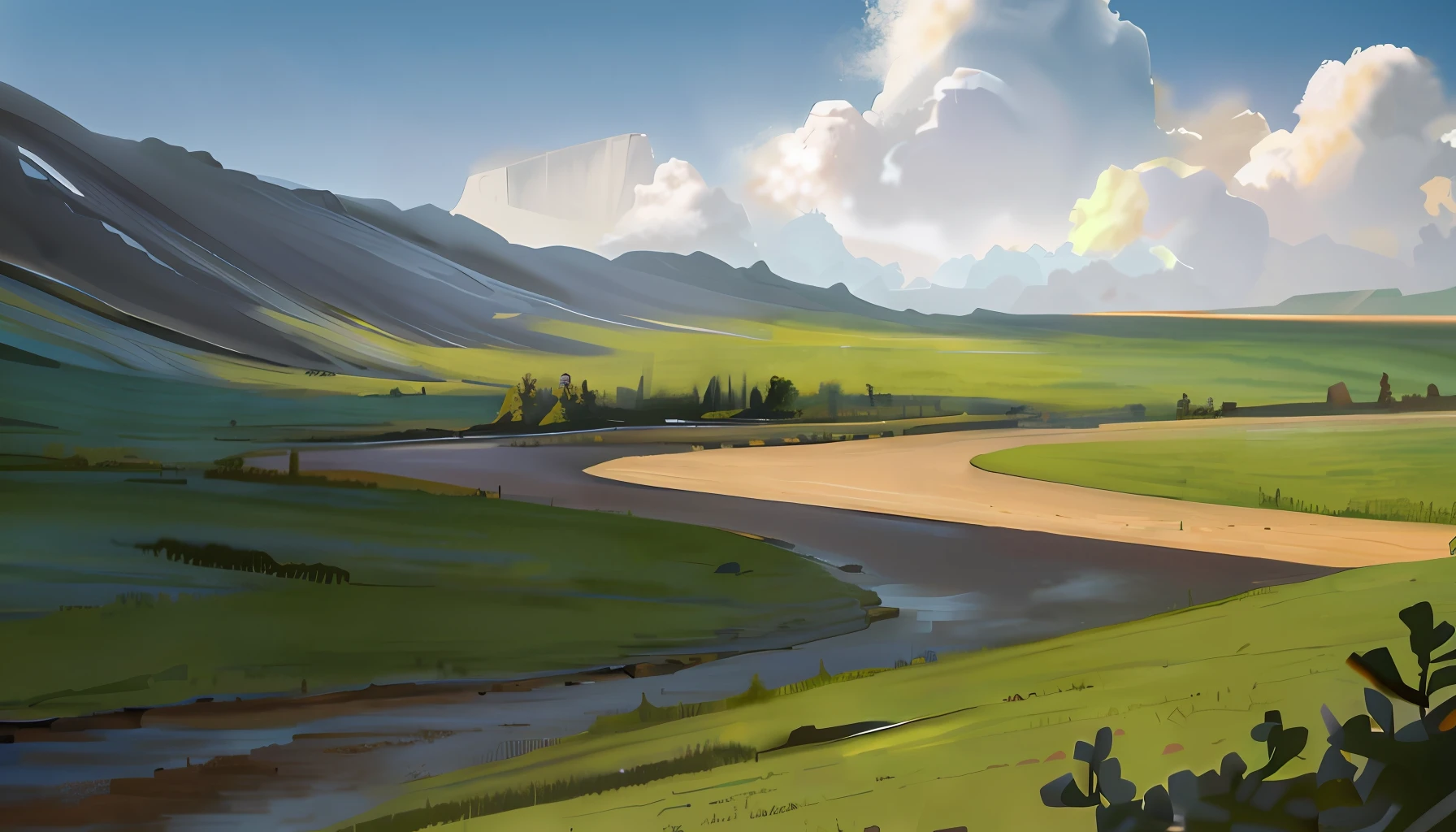 God's beautiful landscape