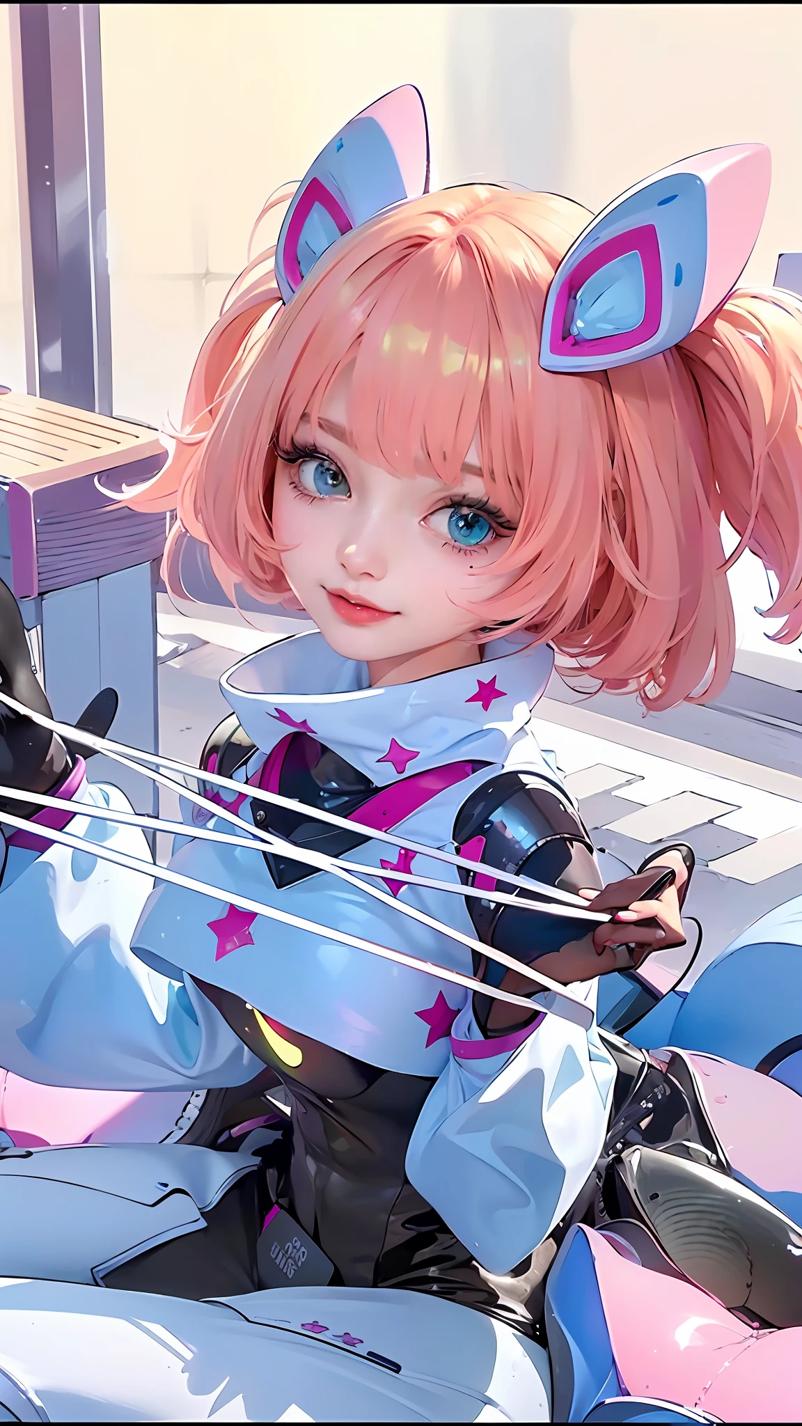 (8k, RAW photo, photorealistic:1.25) ,( lipgloss, eyelashes, gloss-face, glossy skin, best quality, ultra highres, depth of field, chromatic aberration, caustics, Broad lighting, natural shading,Kpop idol) looking at viewer with a serene and goddess-like happiness,