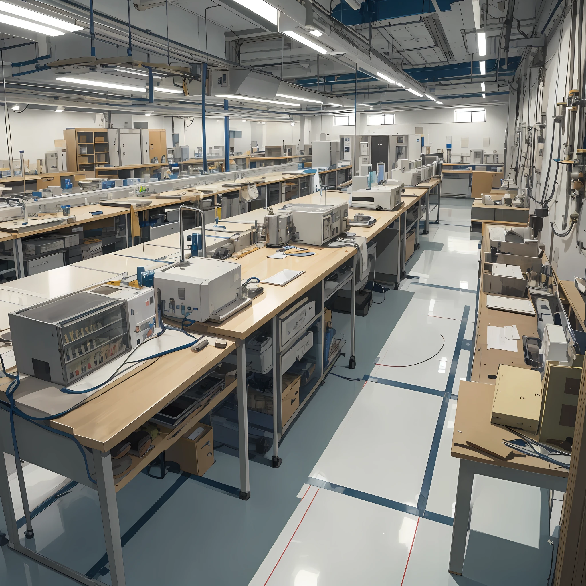 A nuclear laboratory laboratory