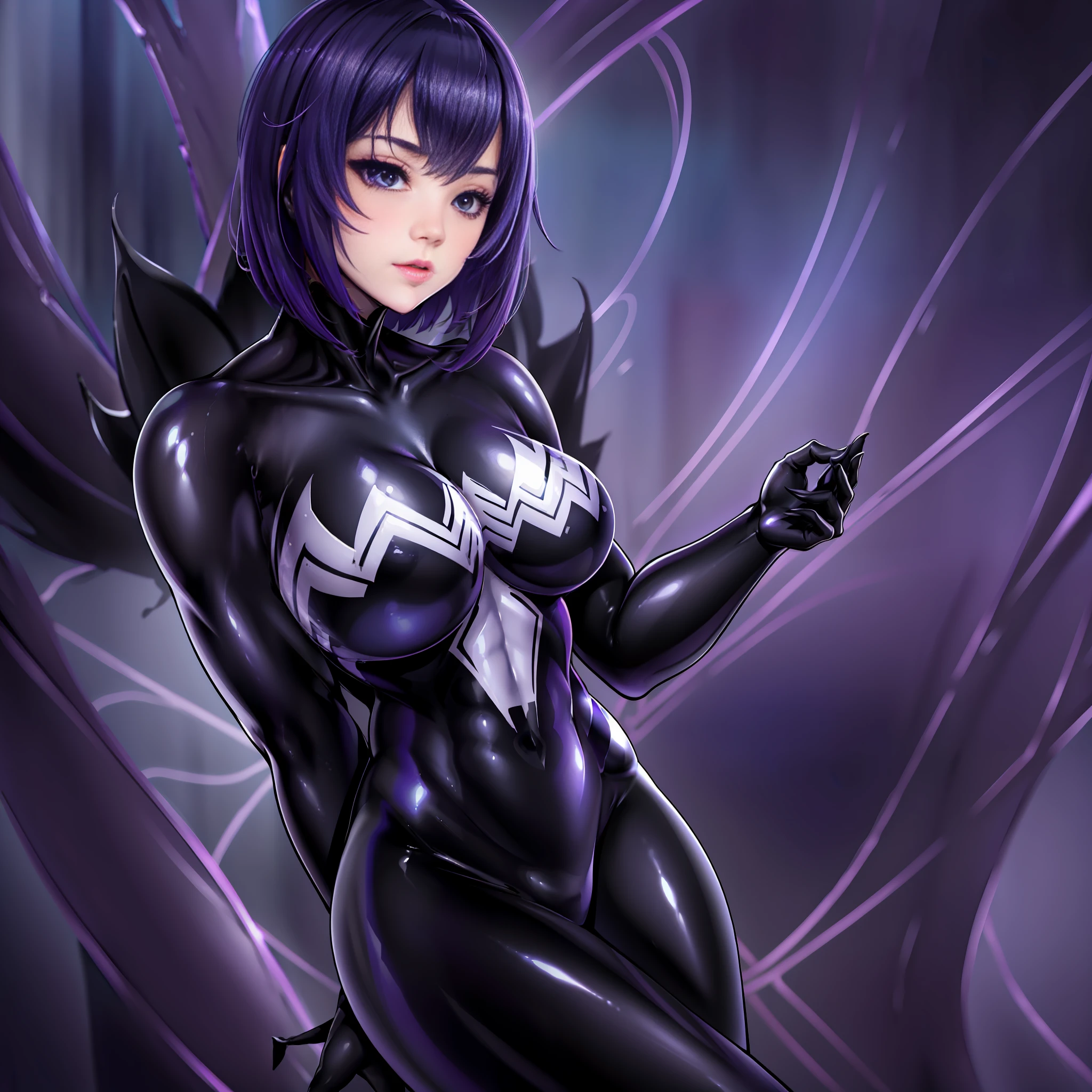 "The extreme level of delicate picture presentation, the heartwarming woman, the mysterious shadow incarnated by the dark power, the virtual world that breaks the plane dimension, the changing beauty of the background, the bioform full of vitality, and the fitted clothing, together present a pinnacle of artistic creation."