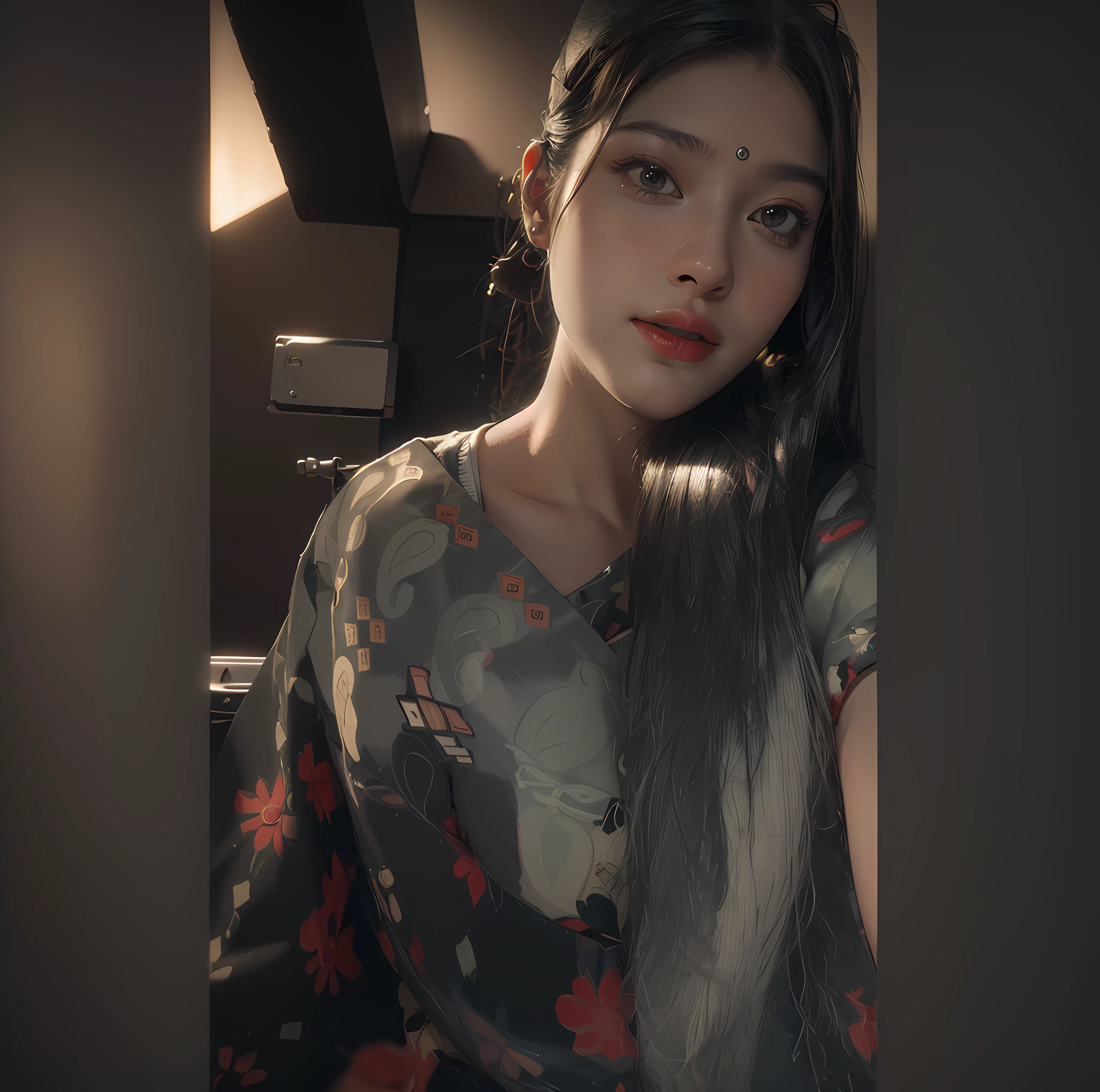best quality,(RAW photo:1.2),(masterpiece:1.4),(photorealistic:1.4),(highres:1.4), 1girl, depth of field, flight attendant, intricately detailed,8k, extremely detailed, perfect lighting, epic background
