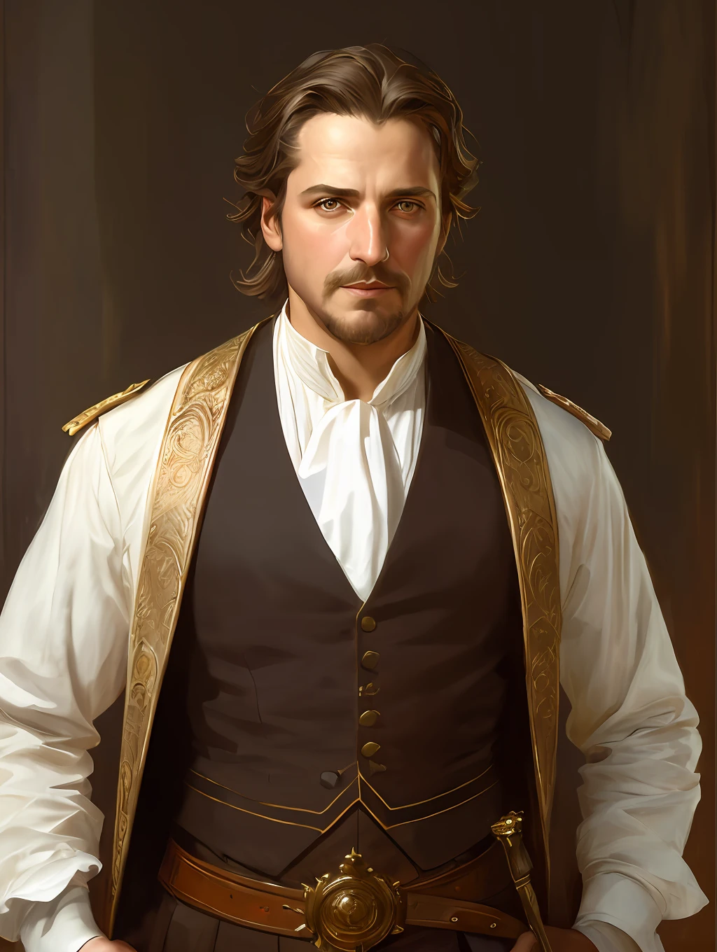 (Masterpiece) Nicholas Hout as an insanely handsome middle-age man, red skin, black short messy hair, hazel eyes, perfect face, extremely handsome man, big Greek nose, nice lips, biblical, gospel, digital painting, watercolor painting oil, painterly, by Jeremy Lipking, by Antonio J. Manzanedo, Alphonse Mucha, Fuller Graves, Bartolome Esteban Murillo, JC Leyendecker, Craig Mullins, Peter Paul Rubens Detailed Painting, CGSetivity, ArtStation HD, High Detail, Photorealism, Concept Art, ArtStation HD, official art, trend in the artstation, 8k.