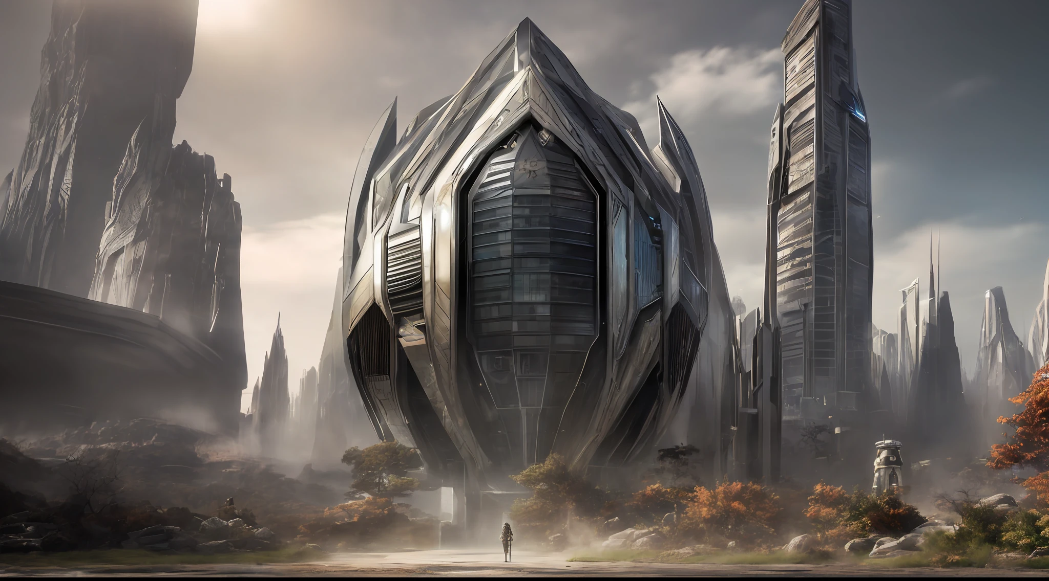 a good photo of (((concept art))) (((old fasion landscape))),8k resoultion,ultra cool,hyper realstic, scifi style,dramatic lighting, atmosphere lighting, hyper detail features, ray tracing, 3D, cinematic lighting, dark shadows, unrealistic Engine 5 rendering, ((center focus)),hyper detail,trending on artstation, 4k,extremely high details, ultra hd, hdr, extremely high details